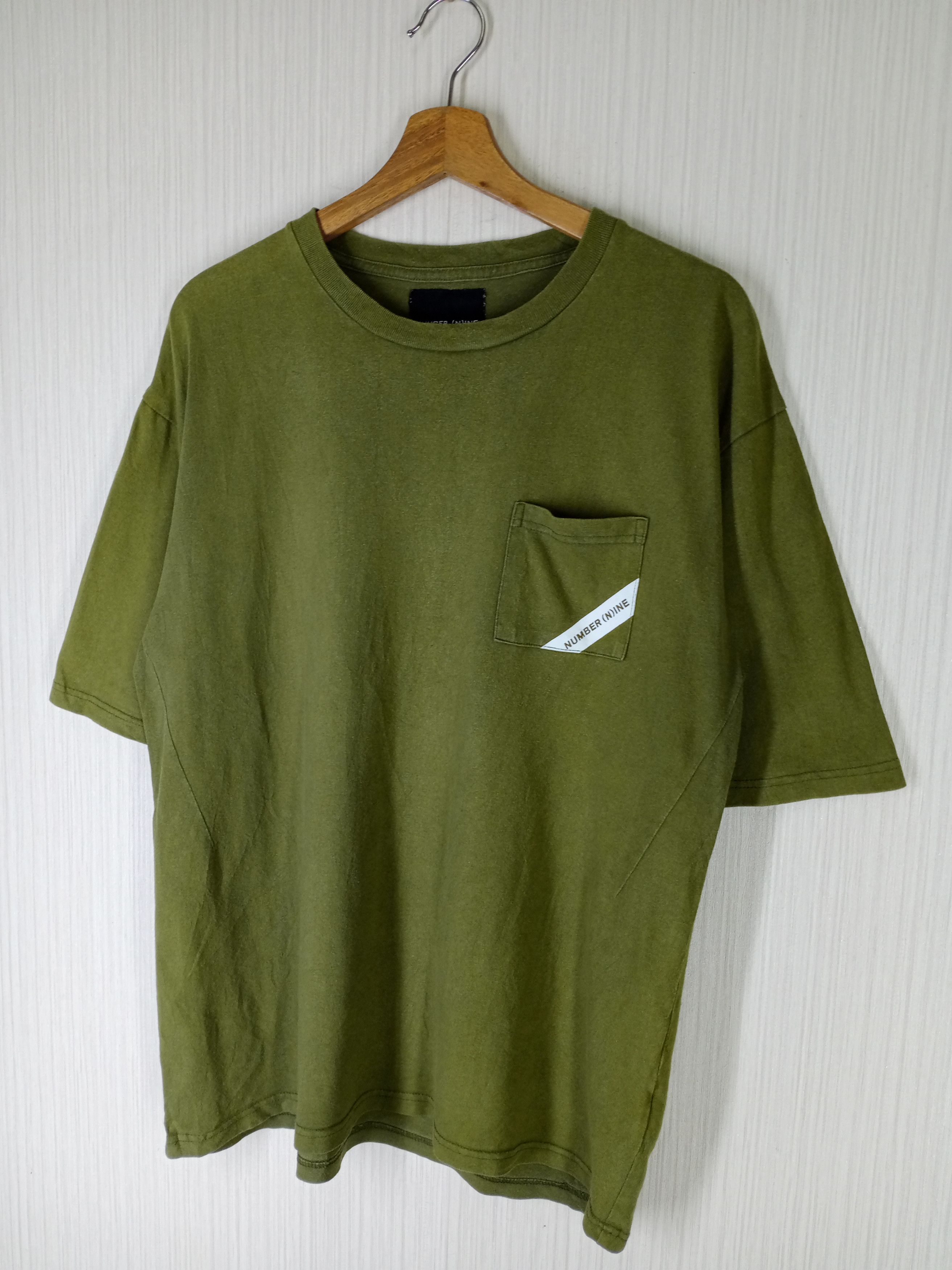 Number (N)ine Rare Number Nine Pocket Tshirt Size US M / EU 48-50 / 2 - 2 Thumbnail