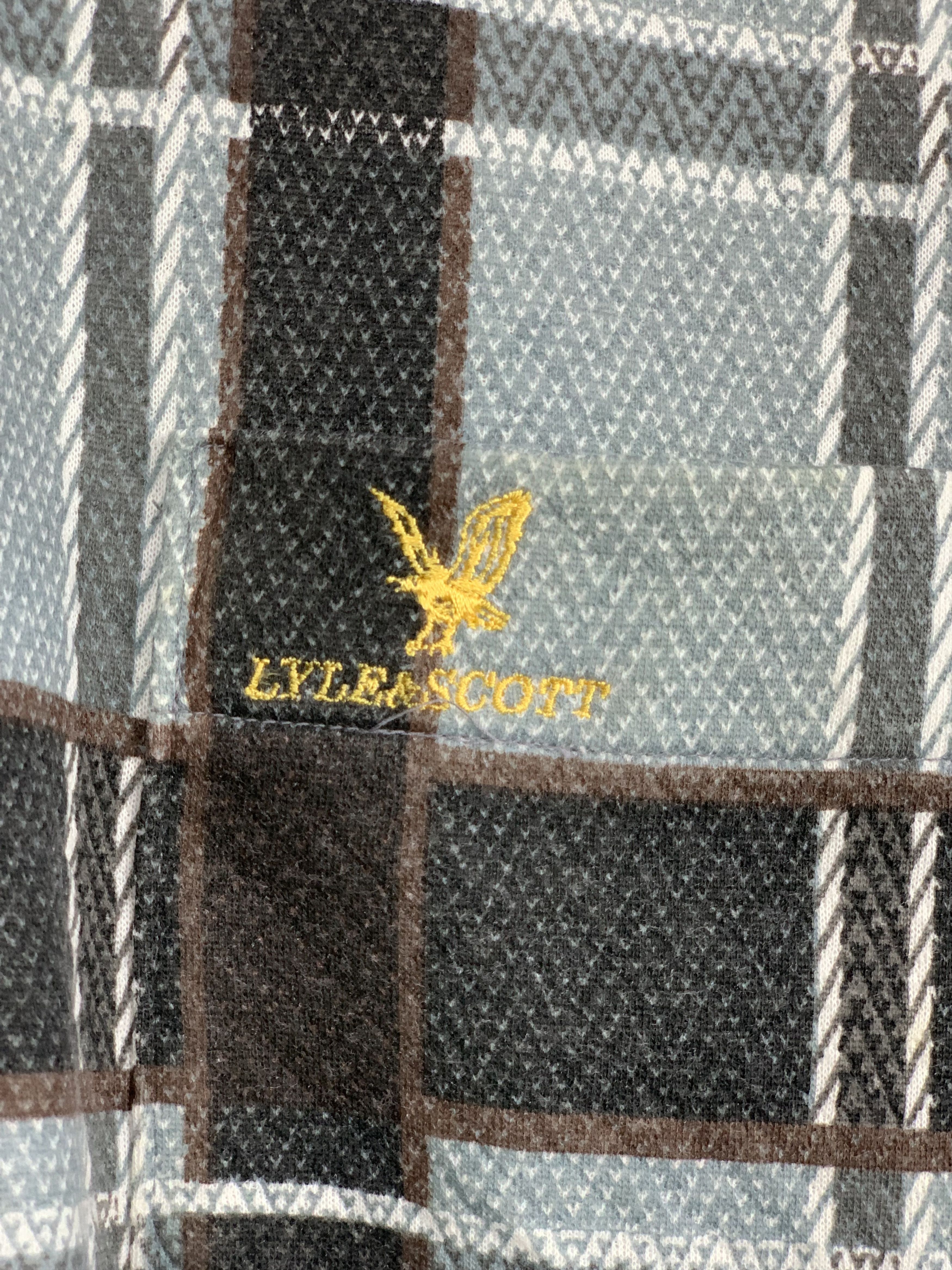 Lyle & Scott Vintage Lyle & Scott Shadow Sweatshirt Pullover J1374 Size US M / EU 48-50 / 2 - 7 Thumbnail