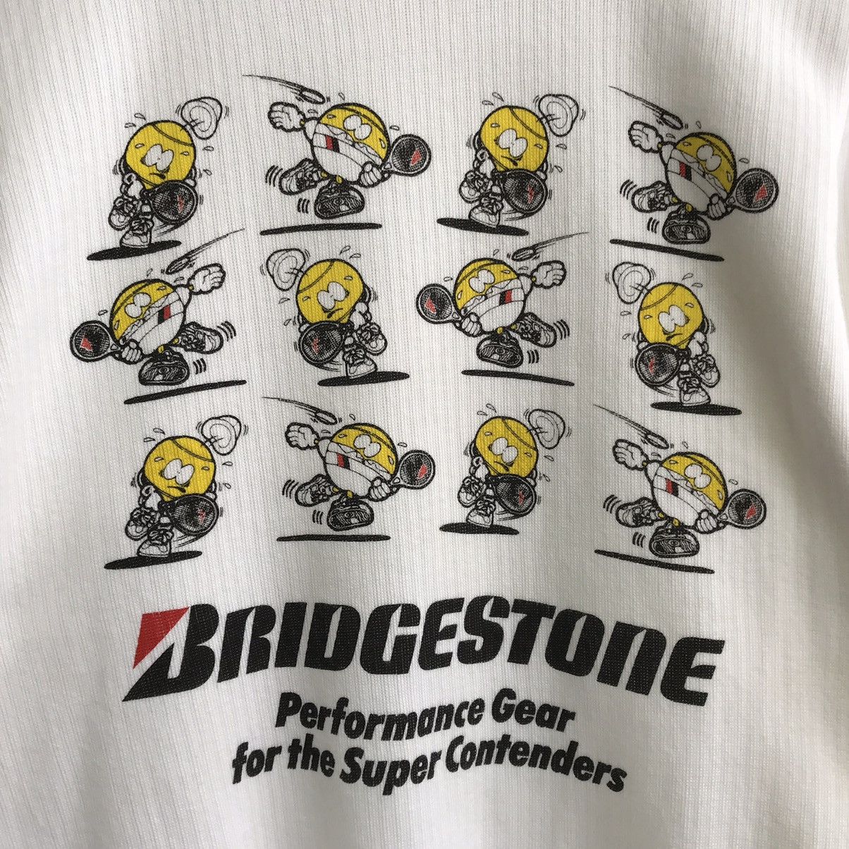 Vintage Vintage Racing Bridgestone Tennis Sweatshirt Size US M / EU 48-50 / 2 - 6 Thumbnail