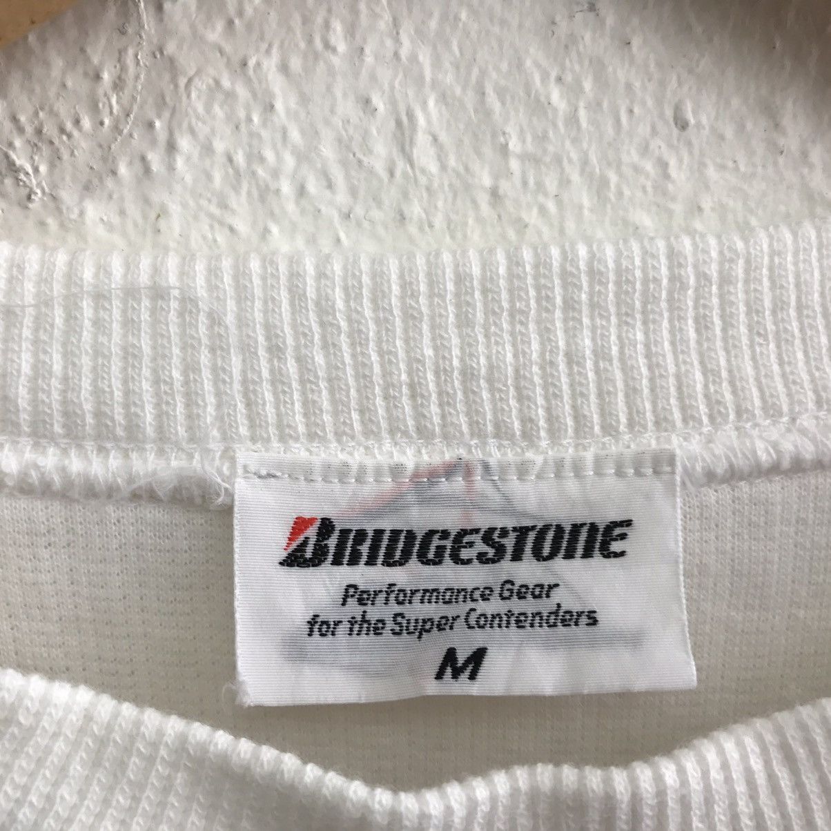 Vintage Vintage Racing Bridgestone Tennis Sweatshirt Size US M / EU 48-50 / 2 - 8 Thumbnail