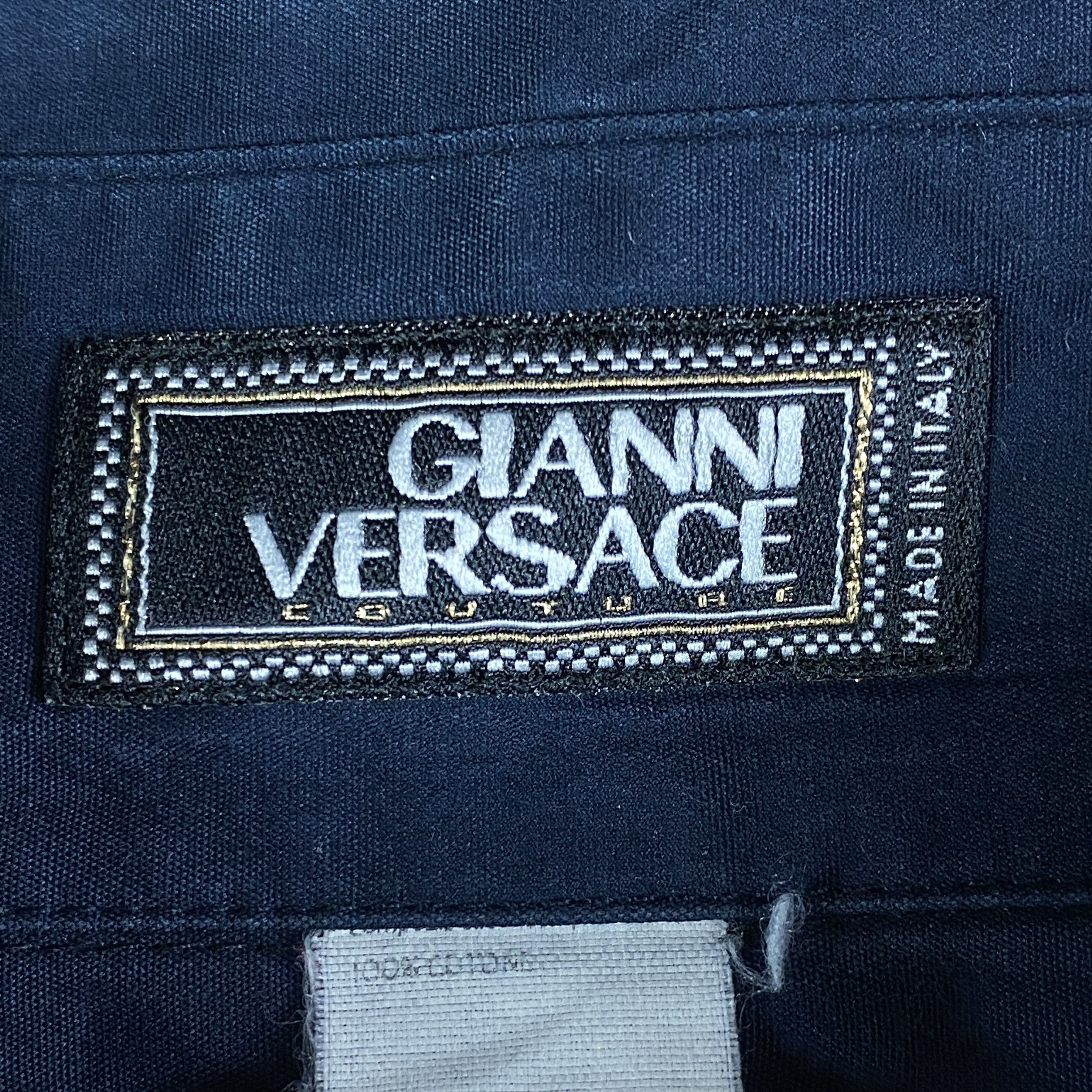 Versace Mens Shirt Long Sleeve Gianni Versace Size 54 Size US L / EU 52-54 / 3 - 5 Thumbnail