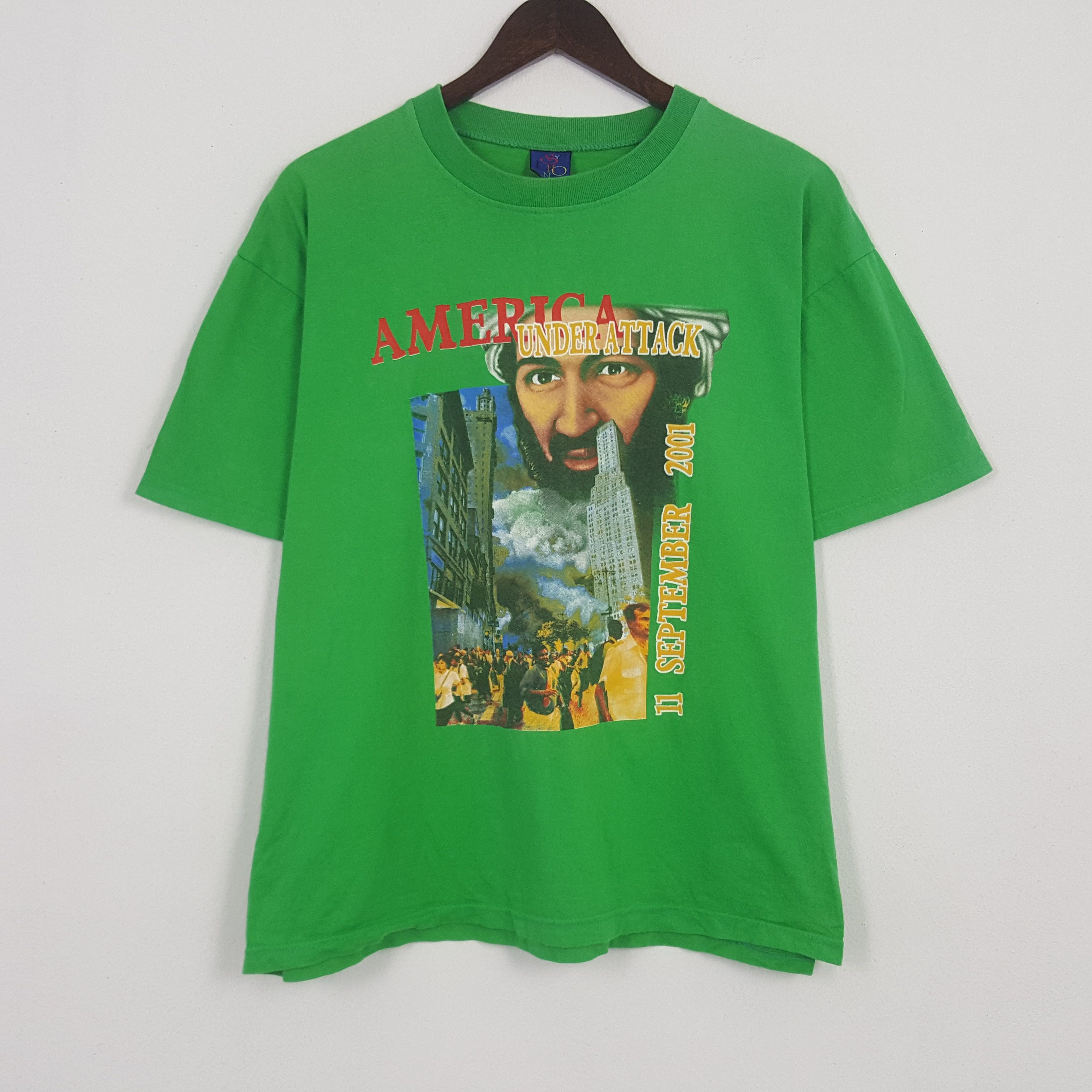 Vintage America Under Attack Tshirt