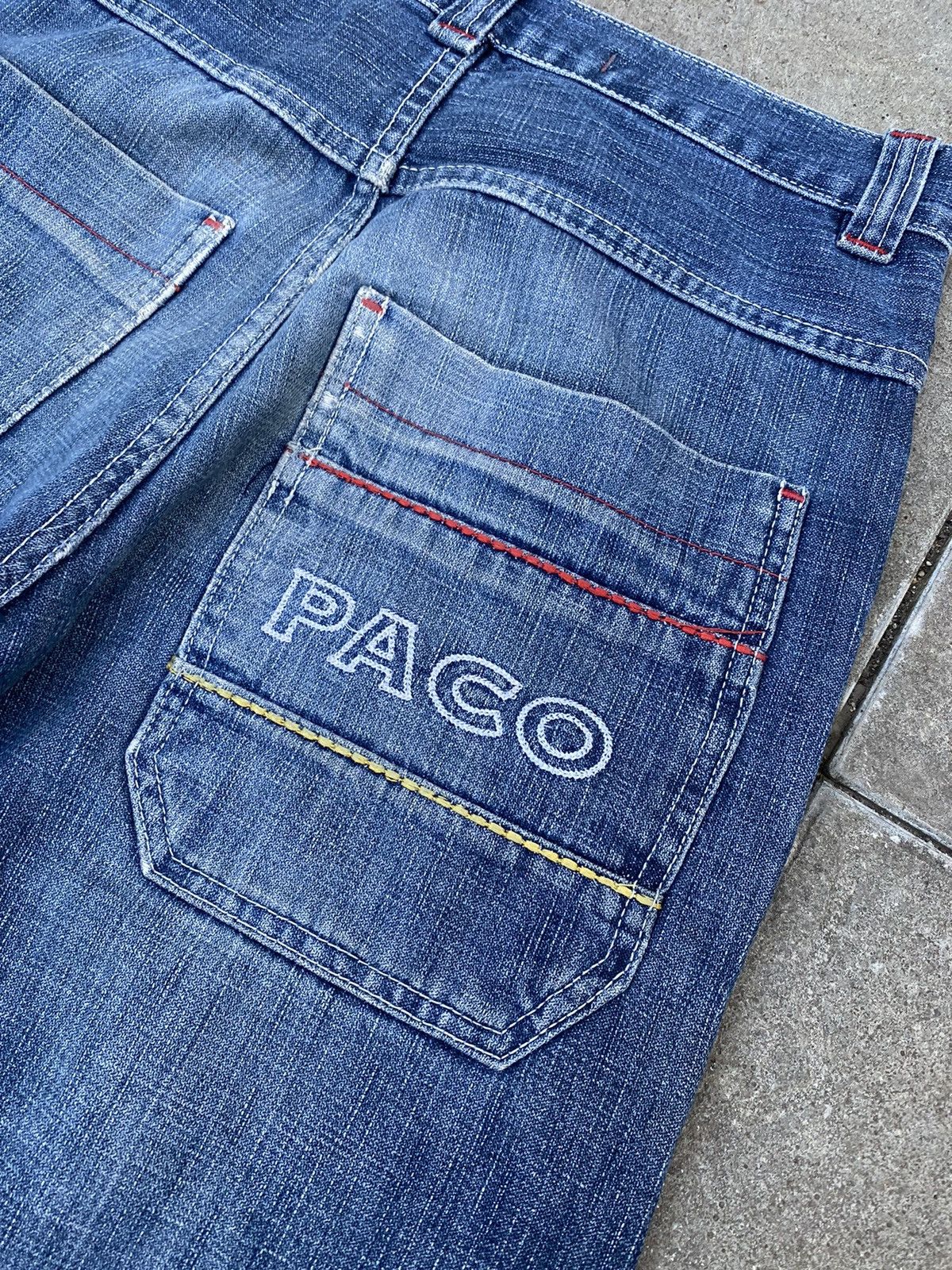 JNCO × Vintage ‼️LAST DROP‼️Vintage 90s Paco Rap Baggy Patched Jeans Size US 32 / EU 48 - 7 Thumbnail