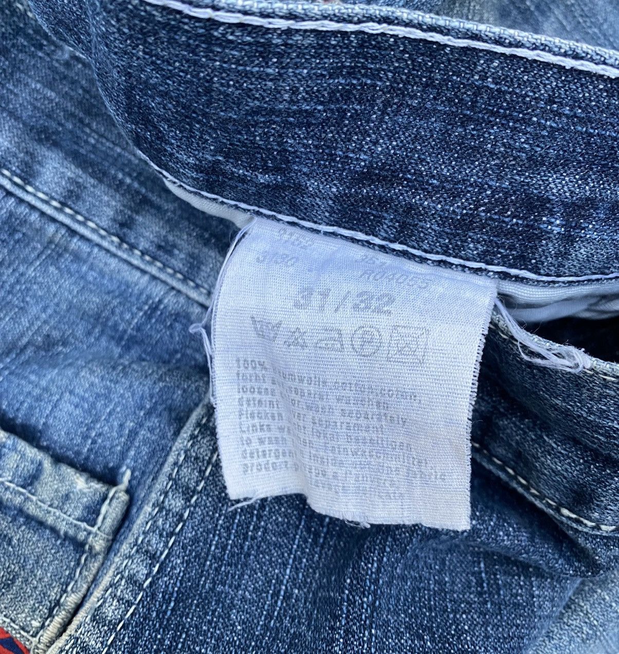 JNCO × Vintage ‼️LAST DROP‼️Vintage 90s Paco Rap Baggy Patched Jeans Size US 32 / EU 48 - 13 Thumbnail