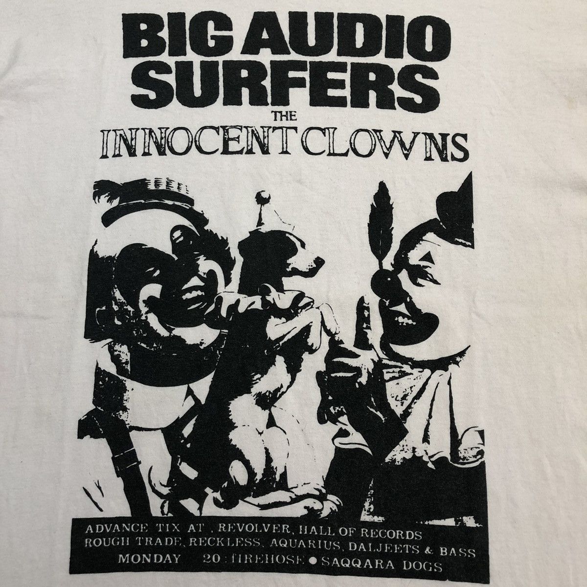 Band Tees × Vintage 2000’s Big Audio Surfer Saqqara Dogs fiREHOSE Shirt Size US M / EU 48-50 / 2 - 4 Thumbnail