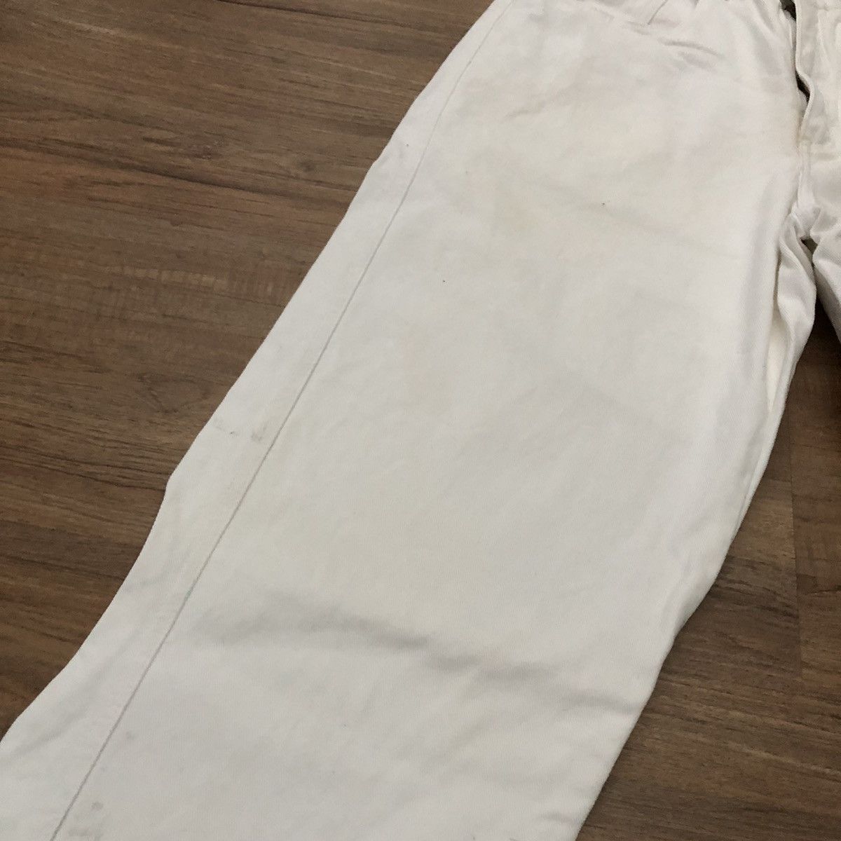 Guess × Vintage 90’s Guess White Jeans Hip Hop Vibe Size US 29 - 13 Thumbnail