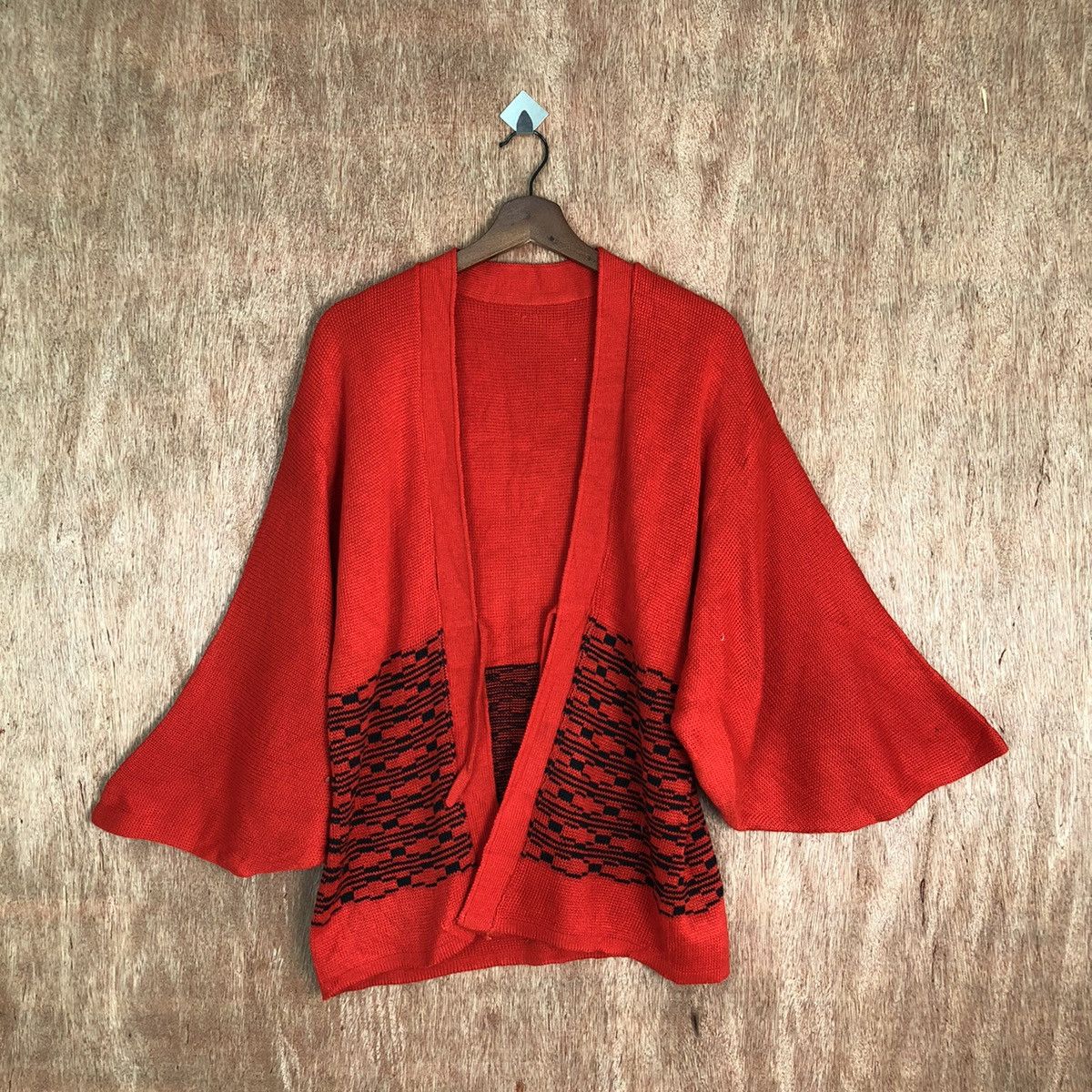Japanese Haori Knit Kimono Cardigan #297