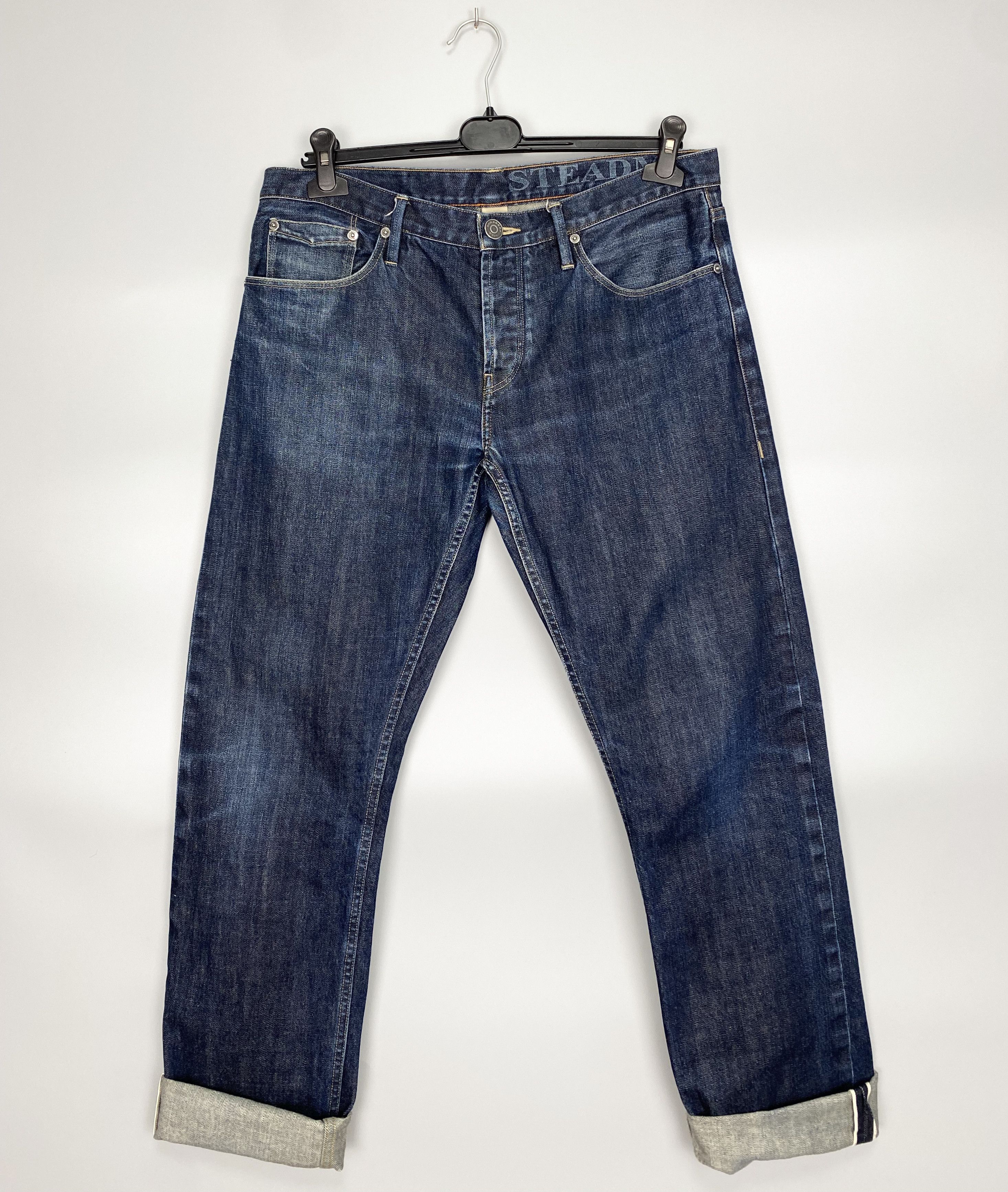 image of Burberry Brit Selvedge Denim Jeans W33 L32, Men's