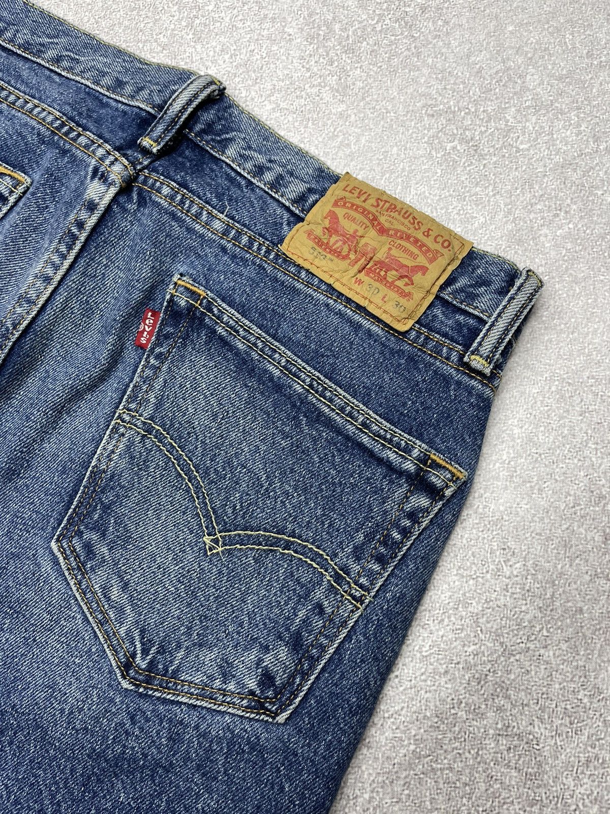 Levi's Mens Levis 510 Denim Shorts Blue Size 30 Size US 30 / EU 46 - 3 Thumbnail