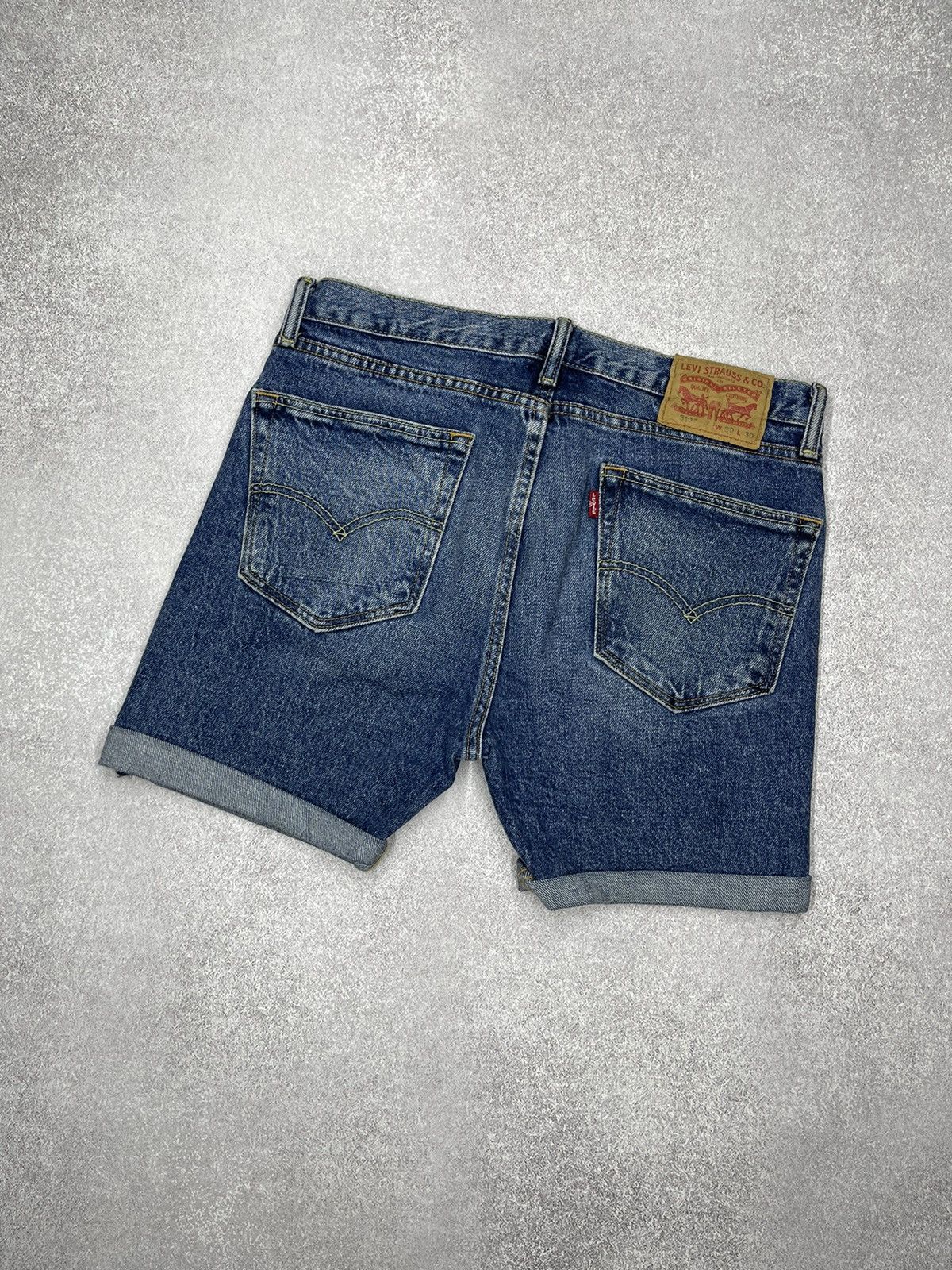 Levi's Mens Levis 510 Denim Shorts Blue Size 30 Size US 30 / EU 46 - 1 Thumbnail