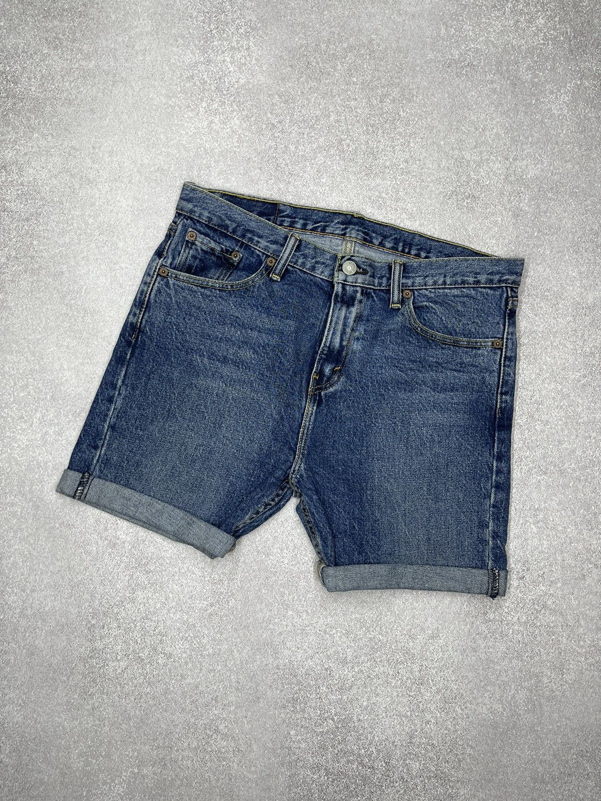 Levi's Mens Levis 510 Denim Shorts Blue Size 30 Size US 30 / EU 46 - 2 Thumbnail