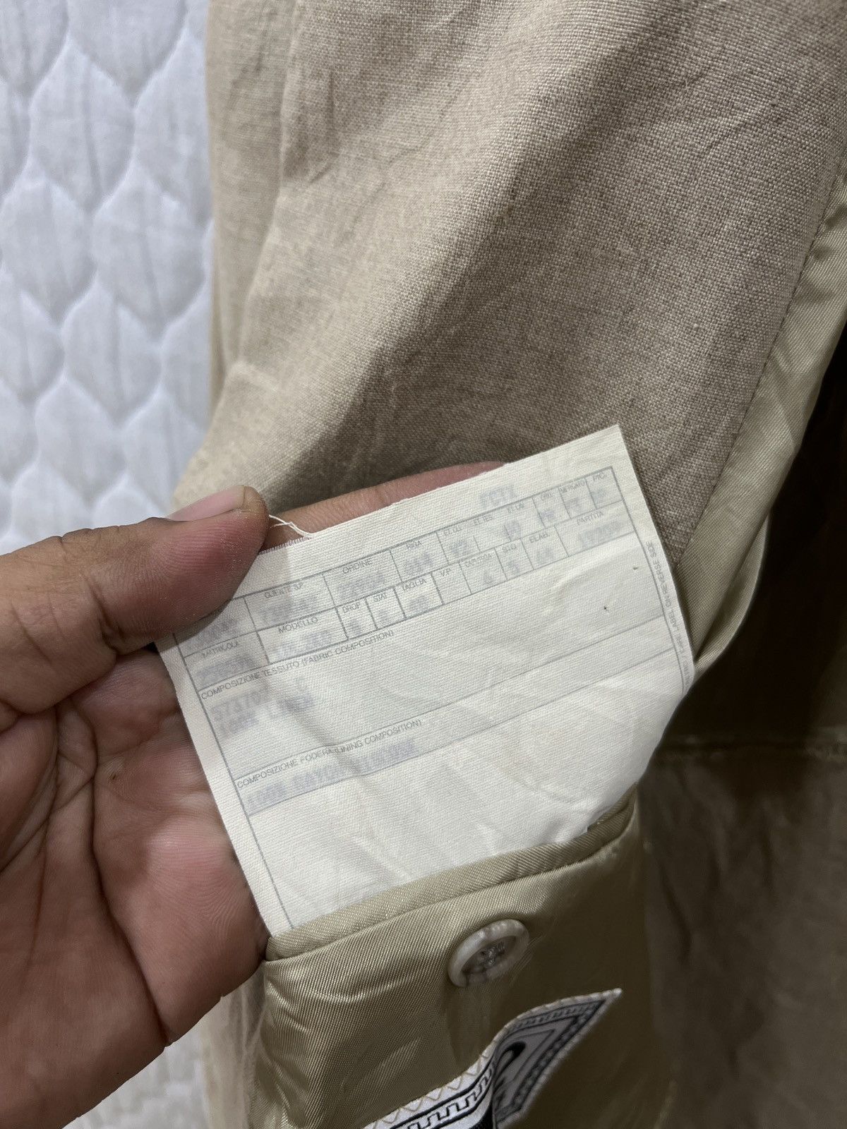 Versace (Ddd). V2 BY VERSACE BLAZER Size 44R - 8 Thumbnail