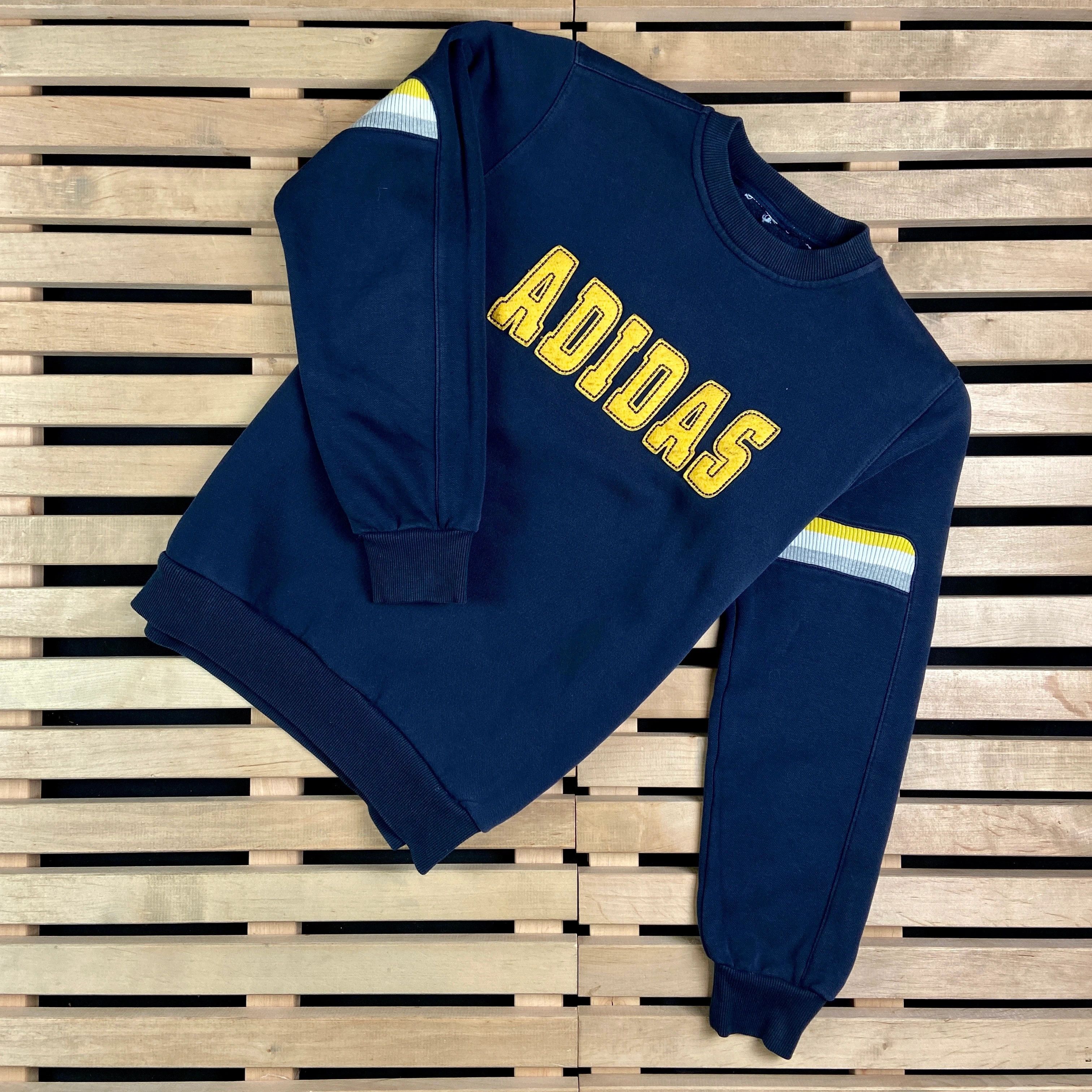Adidas × Vintage Mens Sweatshirt Adidas Vintage Big Logo Size XS/S Size US XS / EU 42 / 0 - 1 Thumbnail