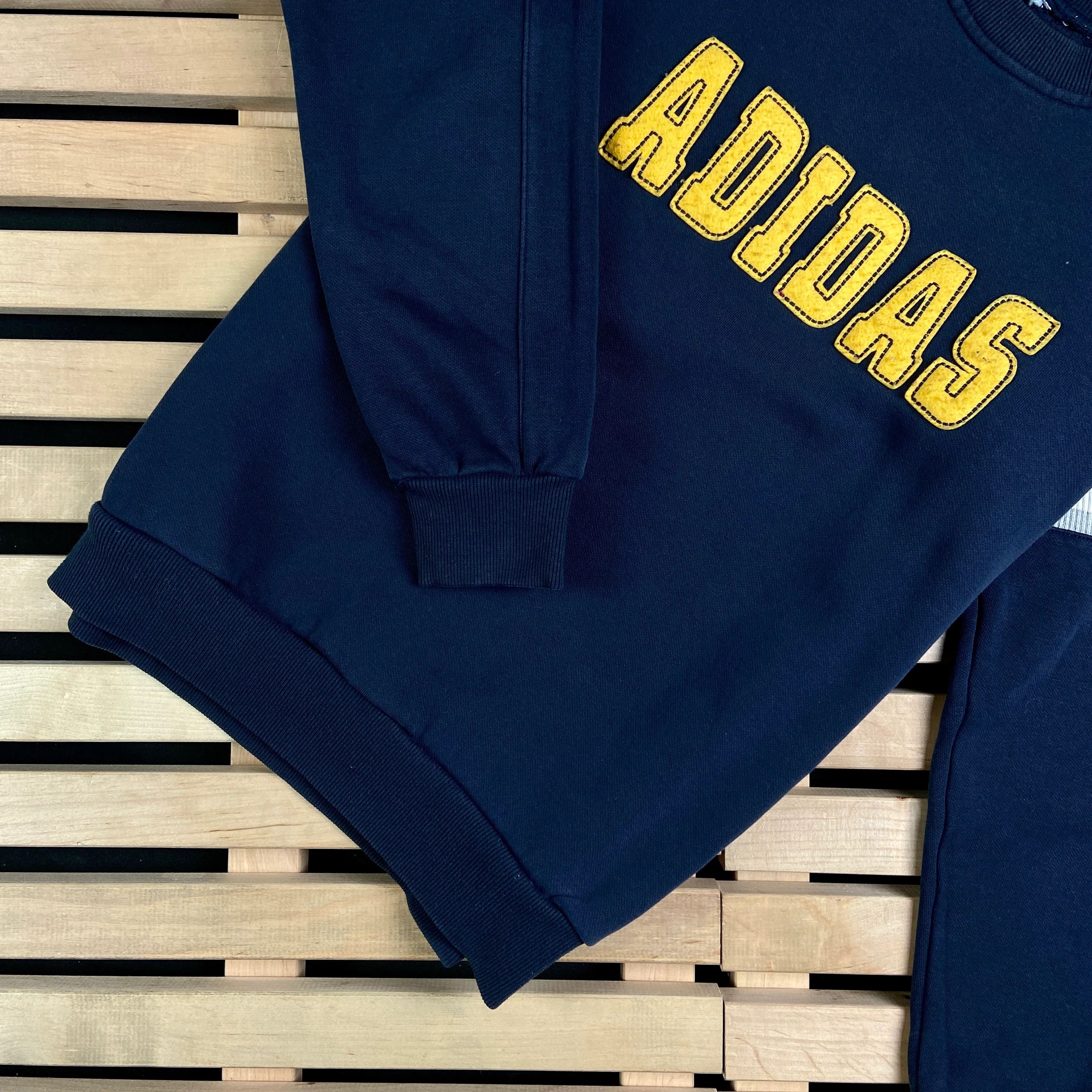 Adidas × Vintage Mens Sweatshirt Adidas Vintage Big Logo Size XS/S Size US XS / EU 42 / 0 - 3 Thumbnail