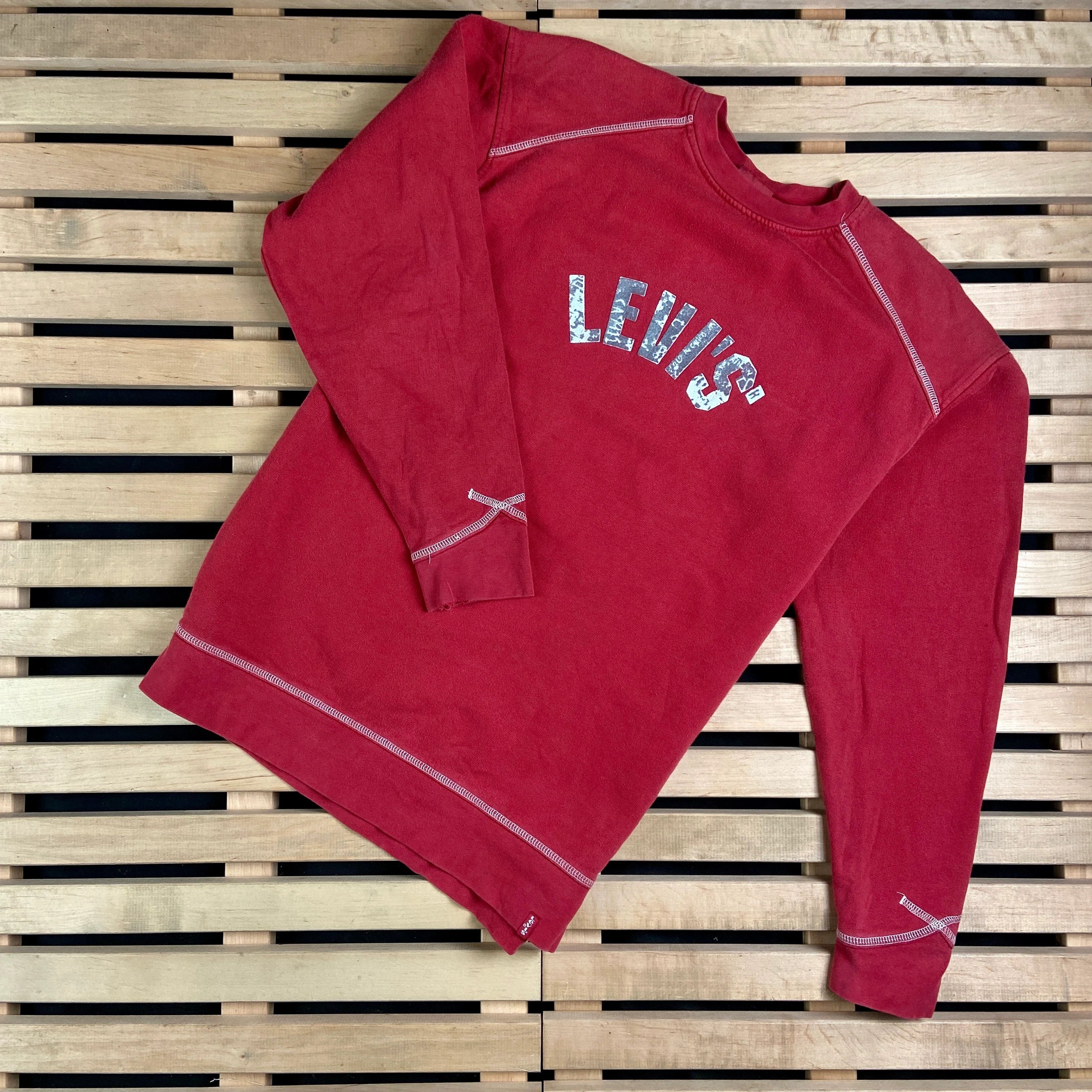 Levi's × Levi's Vintage Clothing × Vintage Sweatshirt Levis Vintage Big Logo Size S Size US S / EU 44-46 / 1 - 1 Thumbnail