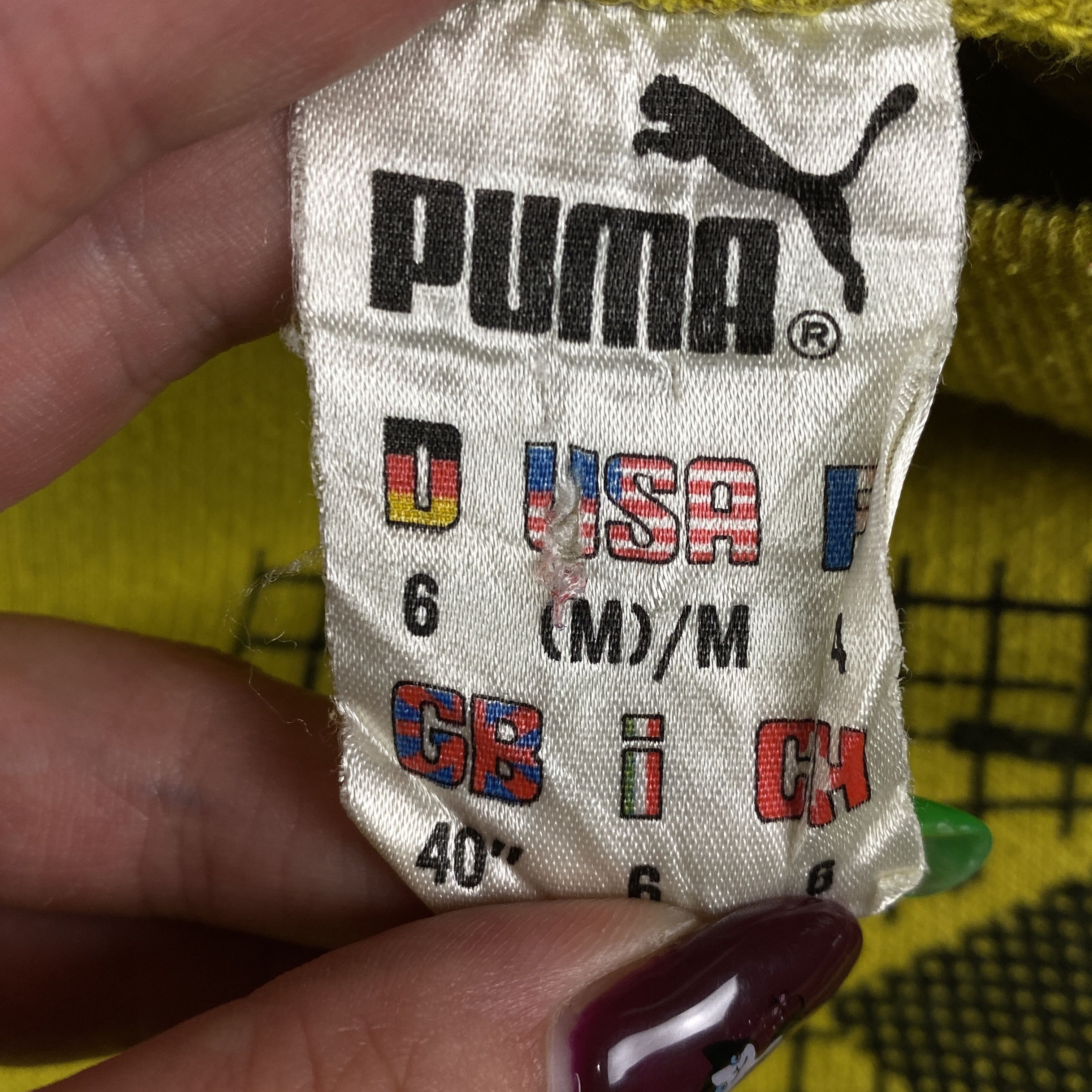 Puma × Vintage Mens Sweatshirt Puma Sport Vintage Size M Size US M / EU 48-50 / 2 - 6 Thumbnail