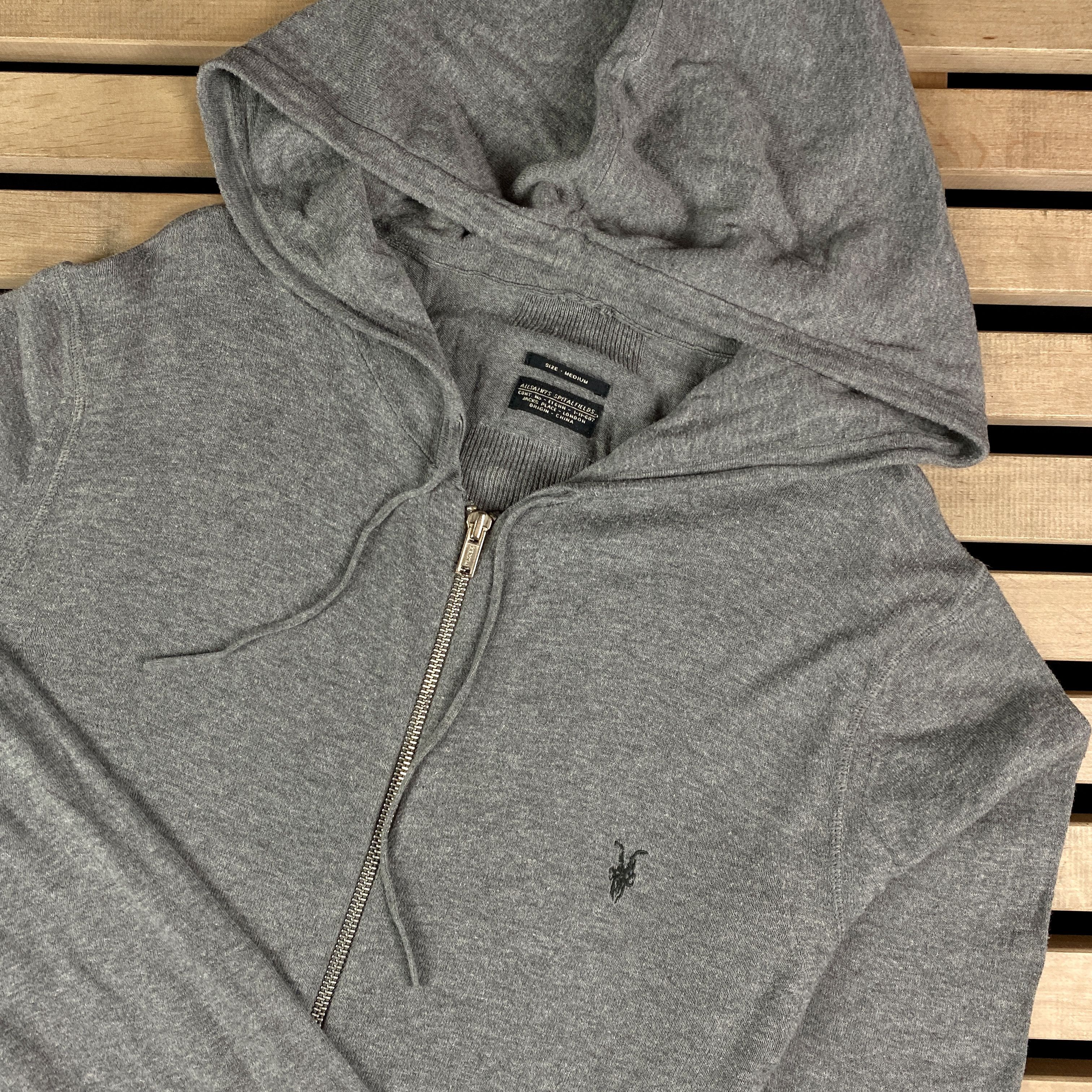 Allsaints Mens Hoodies Full Zip Allsaints Size M Size US M / EU 48-50 / 2 - 2 Thumbnail
