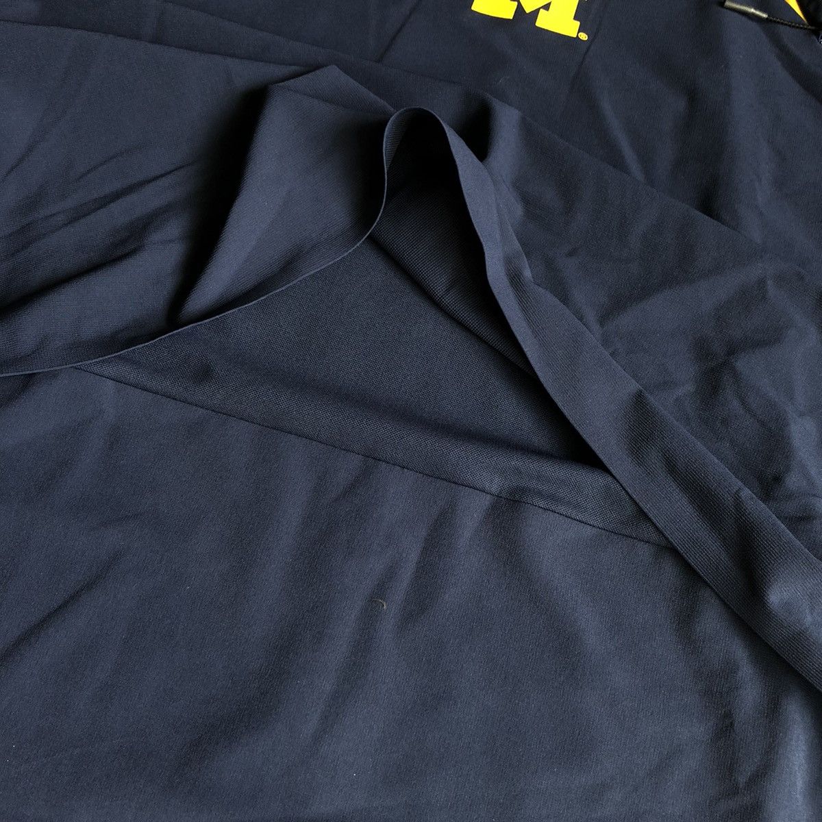 Jordan Brand Vintage Air Jordan Michigan Wolverines Mock Neck Logo Jacket Size US XXL / EU 58 / 5 - 4 Thumbnail
