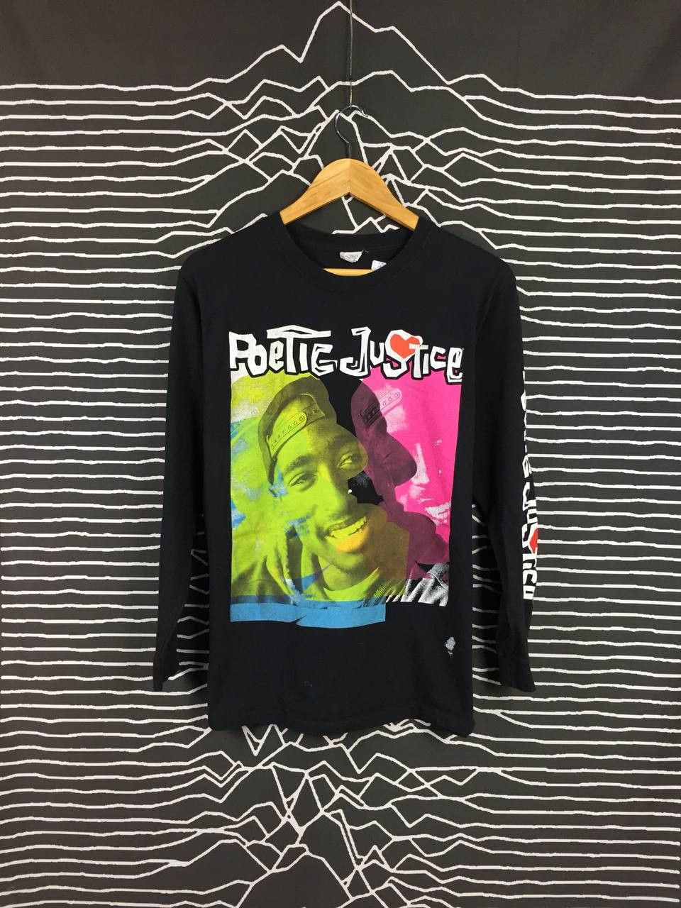 Rap Tees Vtg Poetic Justice Movie Tupac Shakur Janet Jackson Raptees Size US M / EU 48-50 / 2 - 1 Thumbnail
