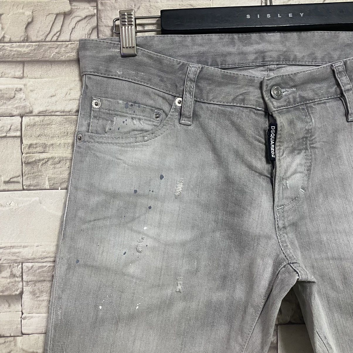 Dsquared2 Dsquared2 Slim Jean Distressed Size US 31 - 6 Thumbnail