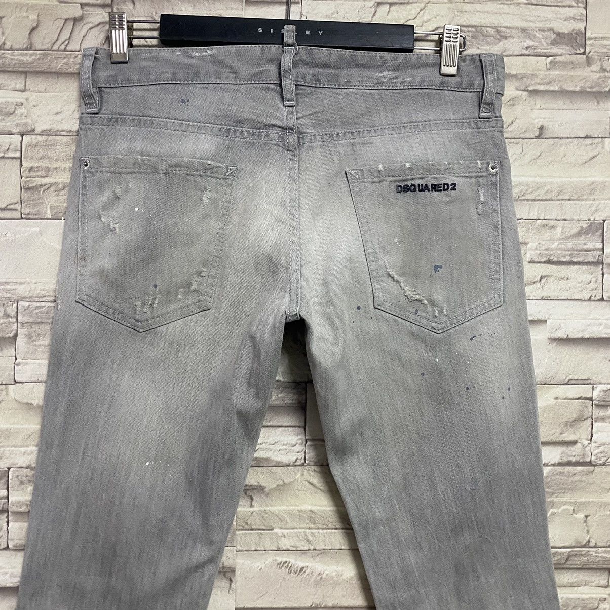 Dsquared2 Dsquared2 Slim Jean Distressed Size US 31 - 12 Thumbnail