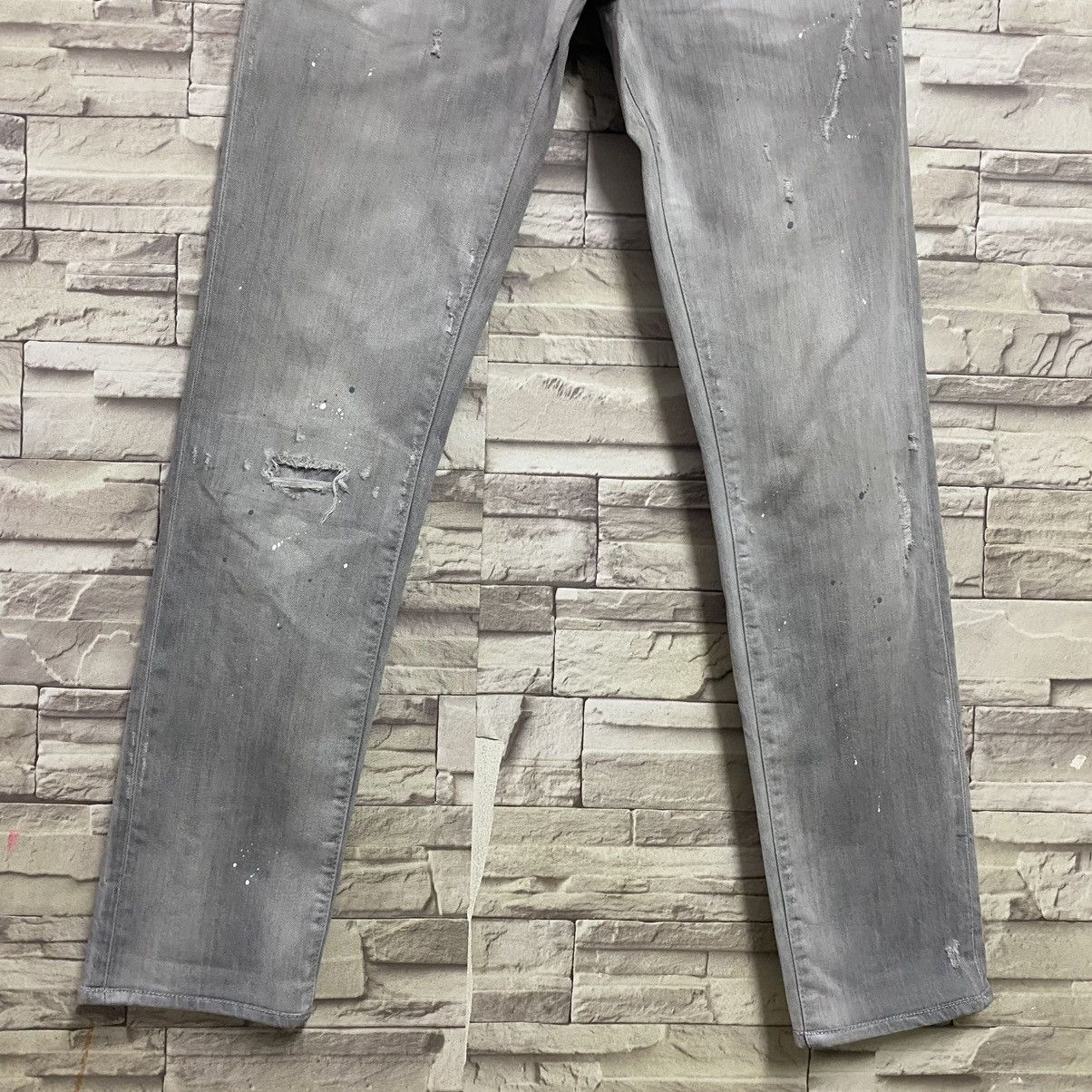 Dsquared2 Dsquared2 Slim Jean Distressed Size US 31 - 5 Thumbnail