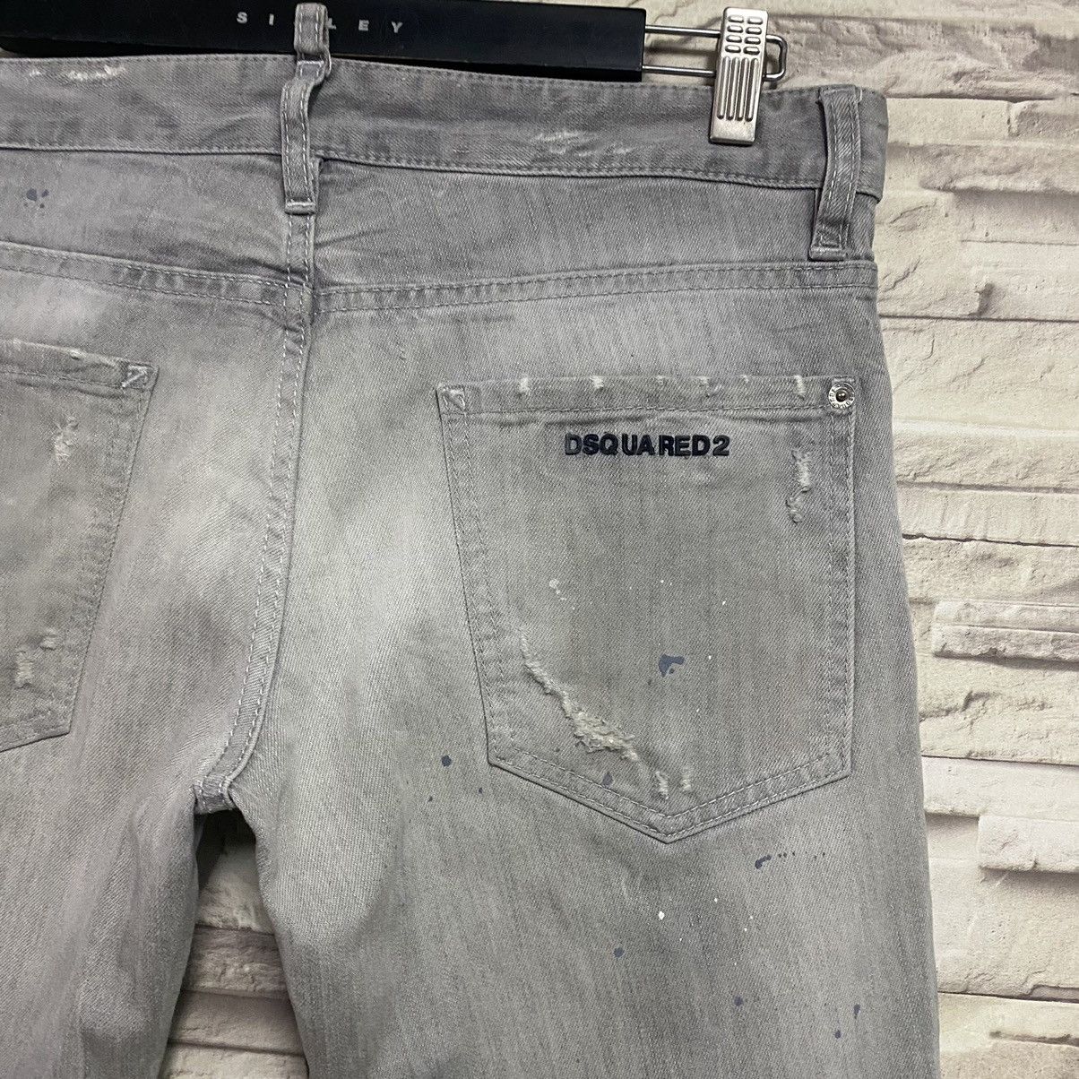 Dsquared2 Dsquared2 Slim Jean Distressed Size US 31 - 14 Thumbnail