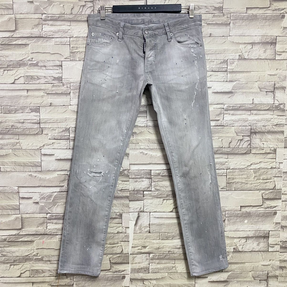Dsquared2 Dsquared2 Slim Jean Distressed Size US 31 - 3 Thumbnail
