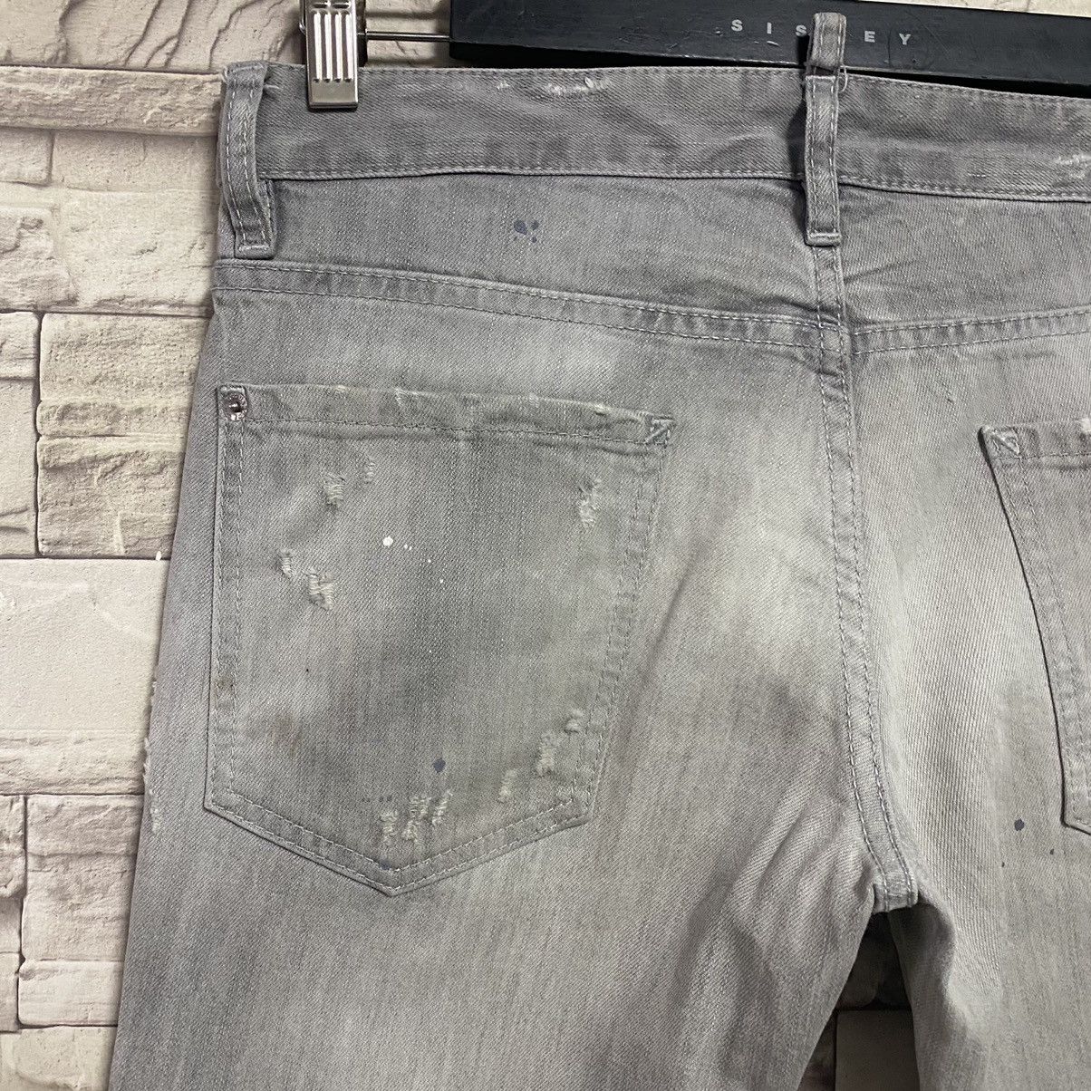Dsquared2 Dsquared2 Slim Jean Distressed Size US 31 - 15 Thumbnail