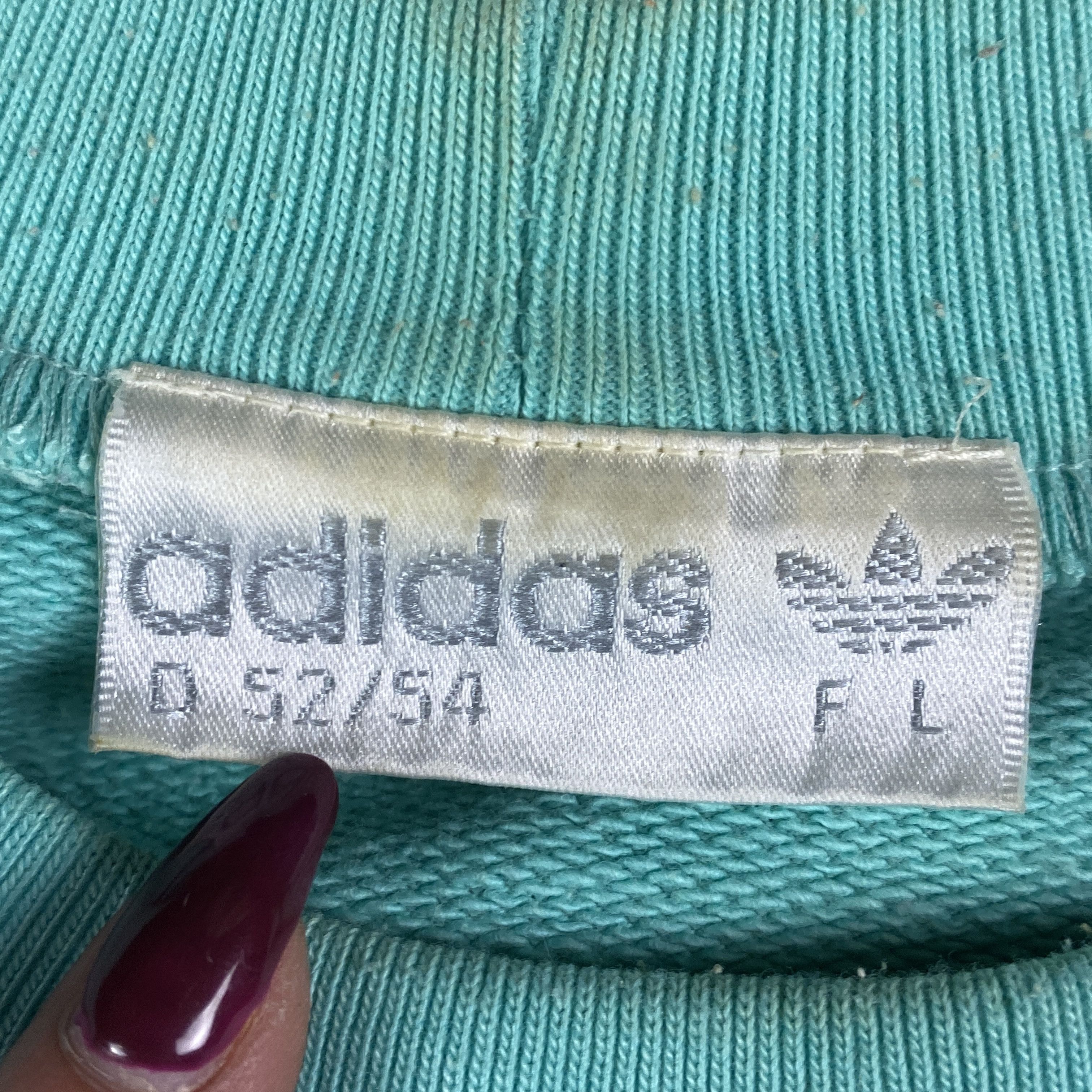 Adidas × Vintage Mens Sweatshirt Adidas Originals Vintage Size L Size US L / EU 52-54 / 3 - 7 Thumbnail