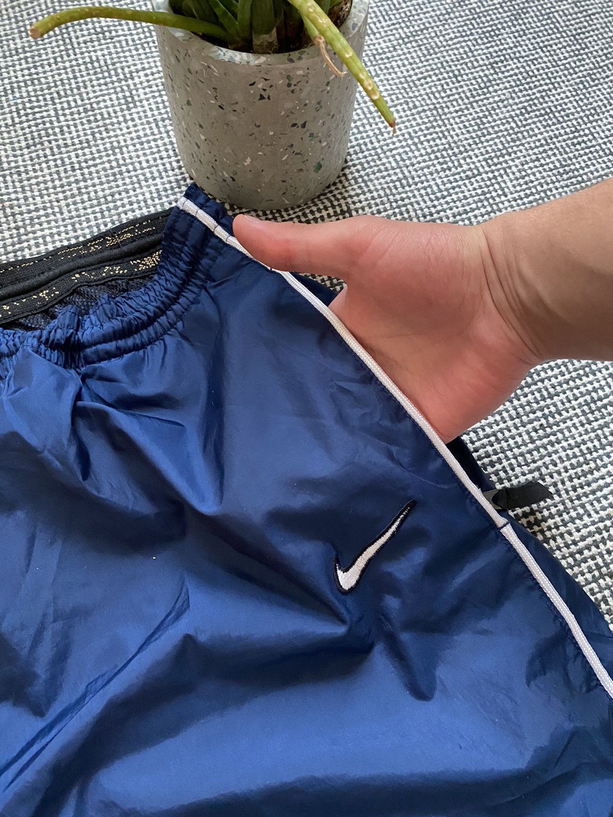 Nike × Vintage Vintage pants Nike drill y2k Size US 34 / EU 50 - 6 Thumbnail
