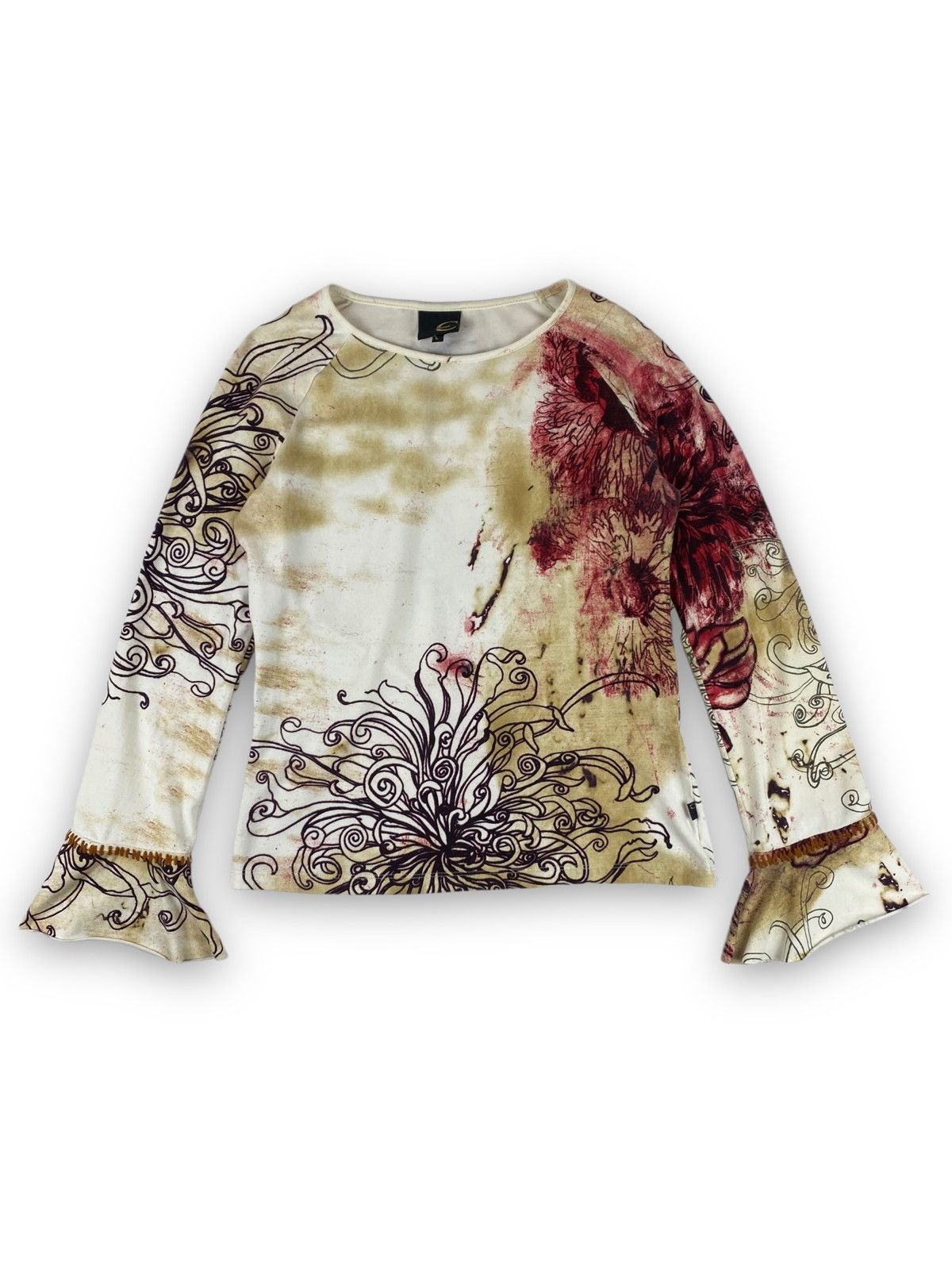 Roberto Cavalli Woman Roberto Cavalli Long Sleeve Pullover Size L Size L / US 10 / IT 46 - 2 Thumbnail