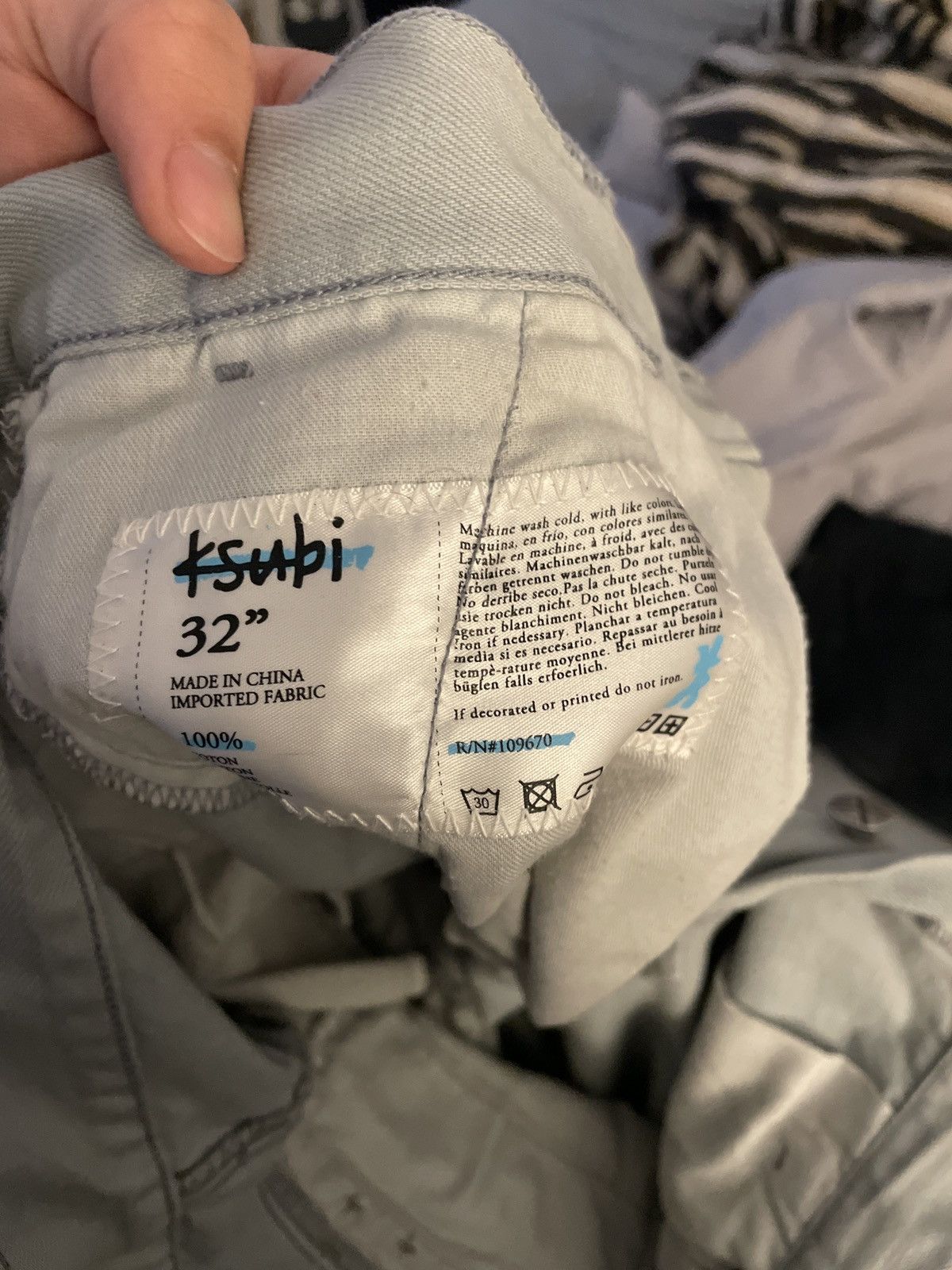 Ksubi Ksubi The Socialist Size US 32 / EU 48 - 1 Thumbnail