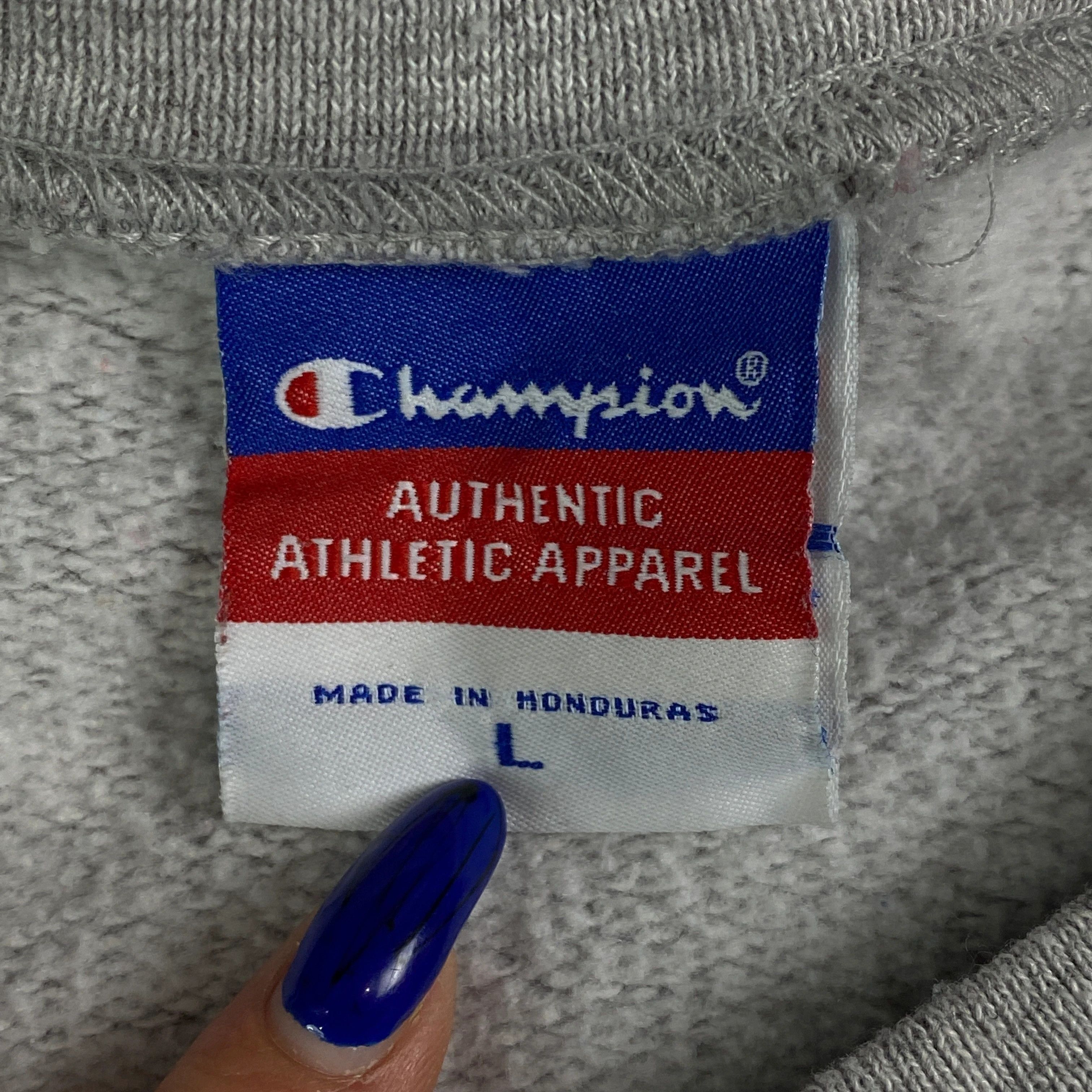 Champion × Vintage Mens Sweatshirt Champion Vintage Big Logo Size L Size US L / EU 52-54 / 3 - 4 Thumbnail
