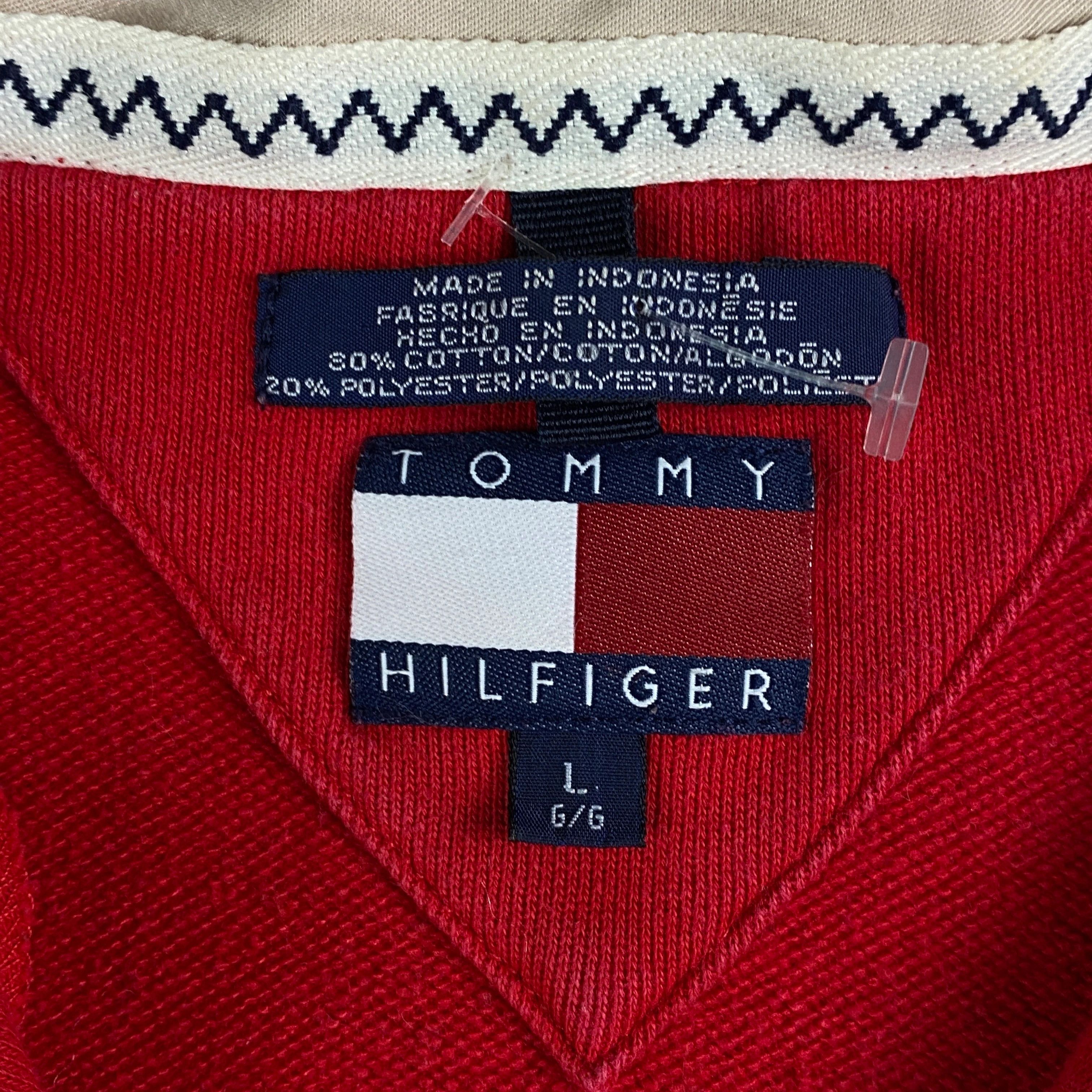 Tommy Hilfiger × Vintage Mens Sweatshirt Pullover Tommy Hilfiger Vintage Size L Size US L / EU 52-54 / 3 - 4 Thumbnail