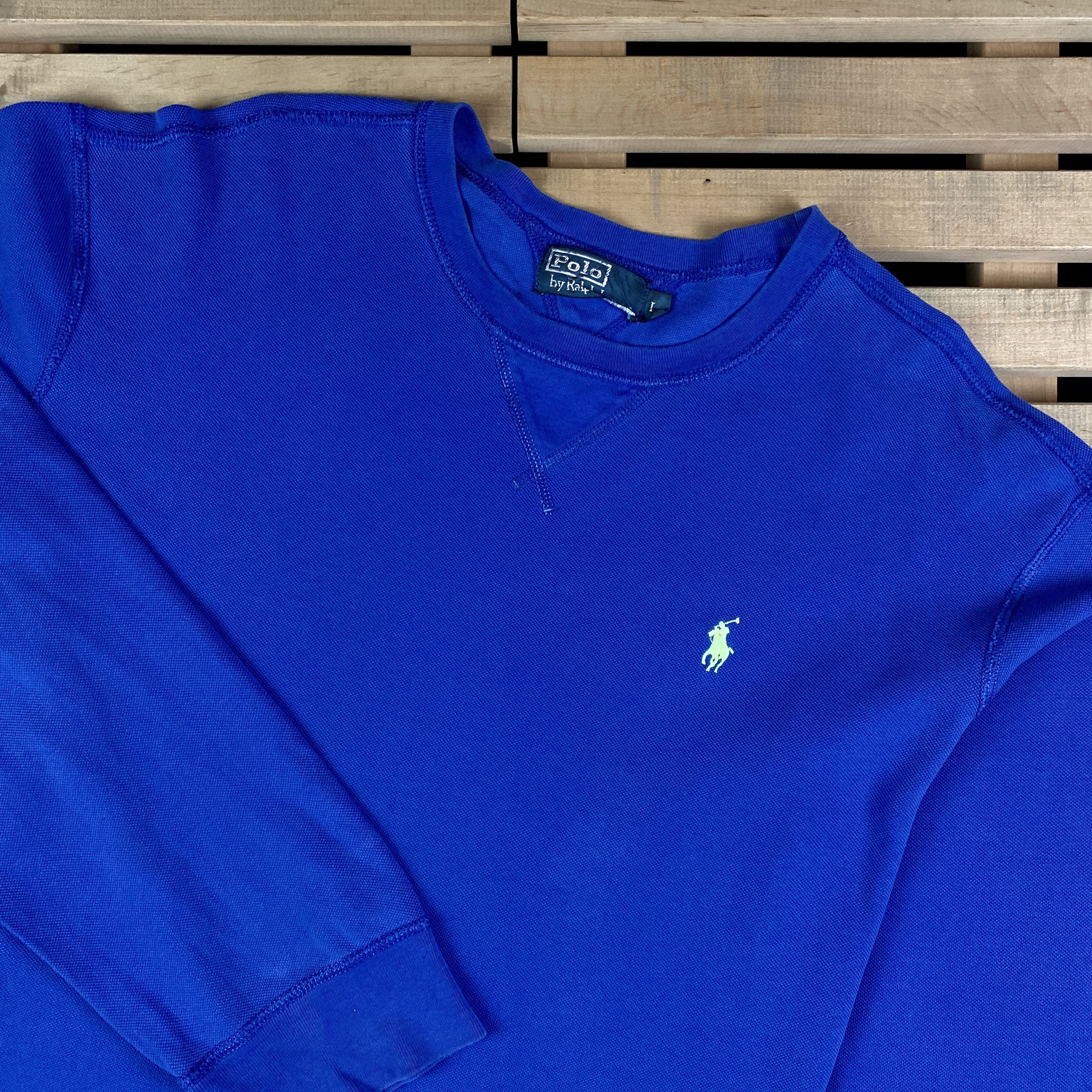 Polo Ralph Lauren × Ralph Lauren × Vintage Mens Sweatshirt Polo Ralph Lauren Vintage Size L Size US L / EU 52-54 / 3 - 2 Thumbnail