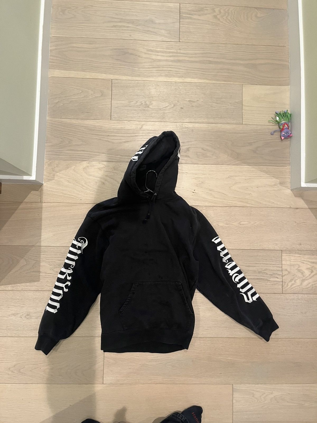 トップス Supreme Fuck You Hooded Sweatshirt Supreme Black Supreme Fuck You Embroidered Hoodie | Grailed