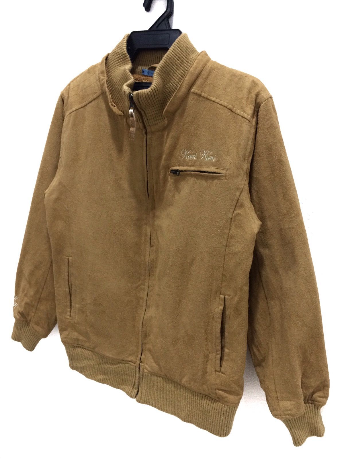 Karl Kani Karl Kani Small Logo Bomber jacket Size US XL / EU 56 / 4 - 4 Thumbnail