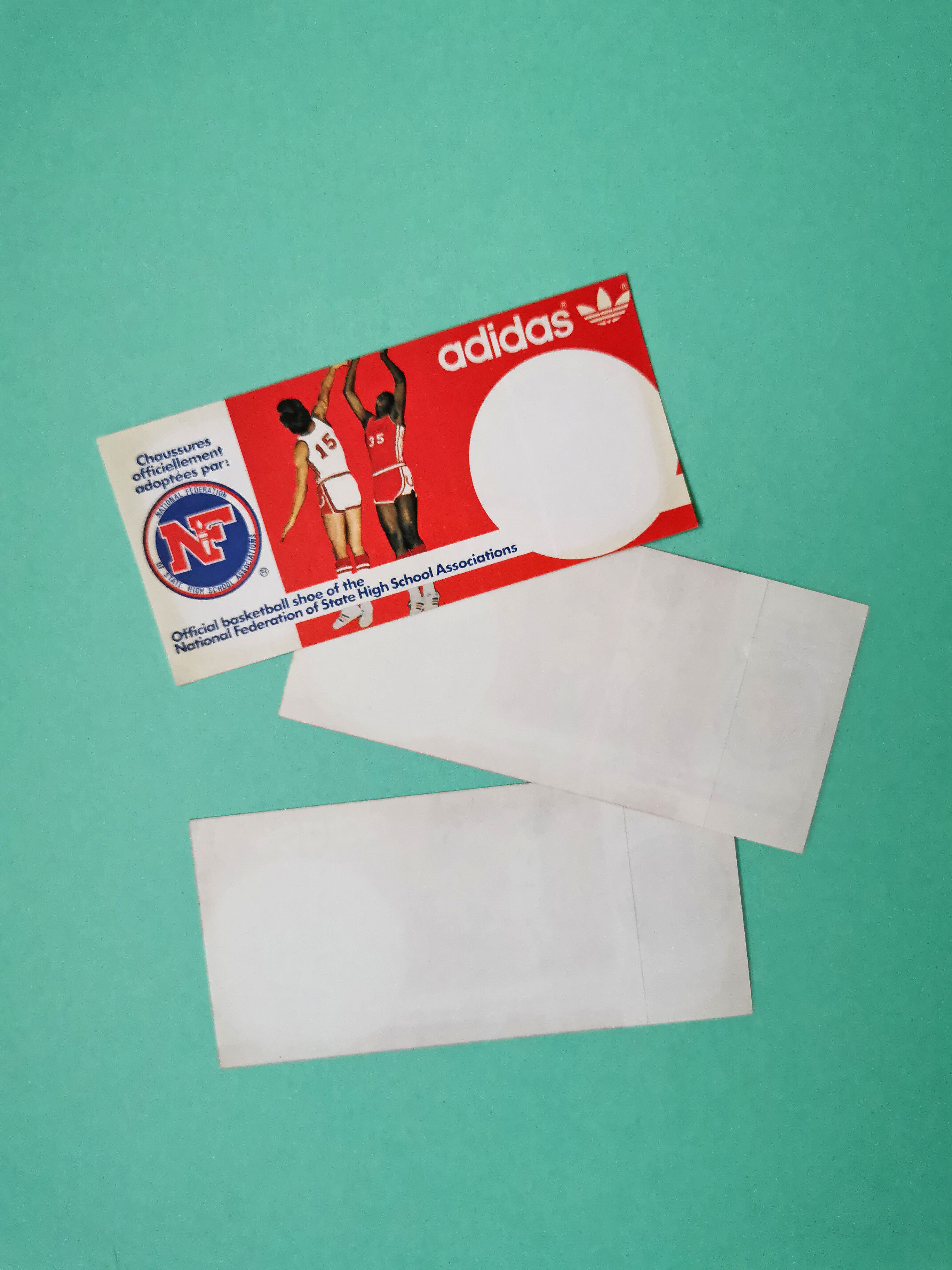 Adidas NOS 80s vintage adidas Americana box label sticker OG DS Size ONE SIZE - 5 Thumbnail