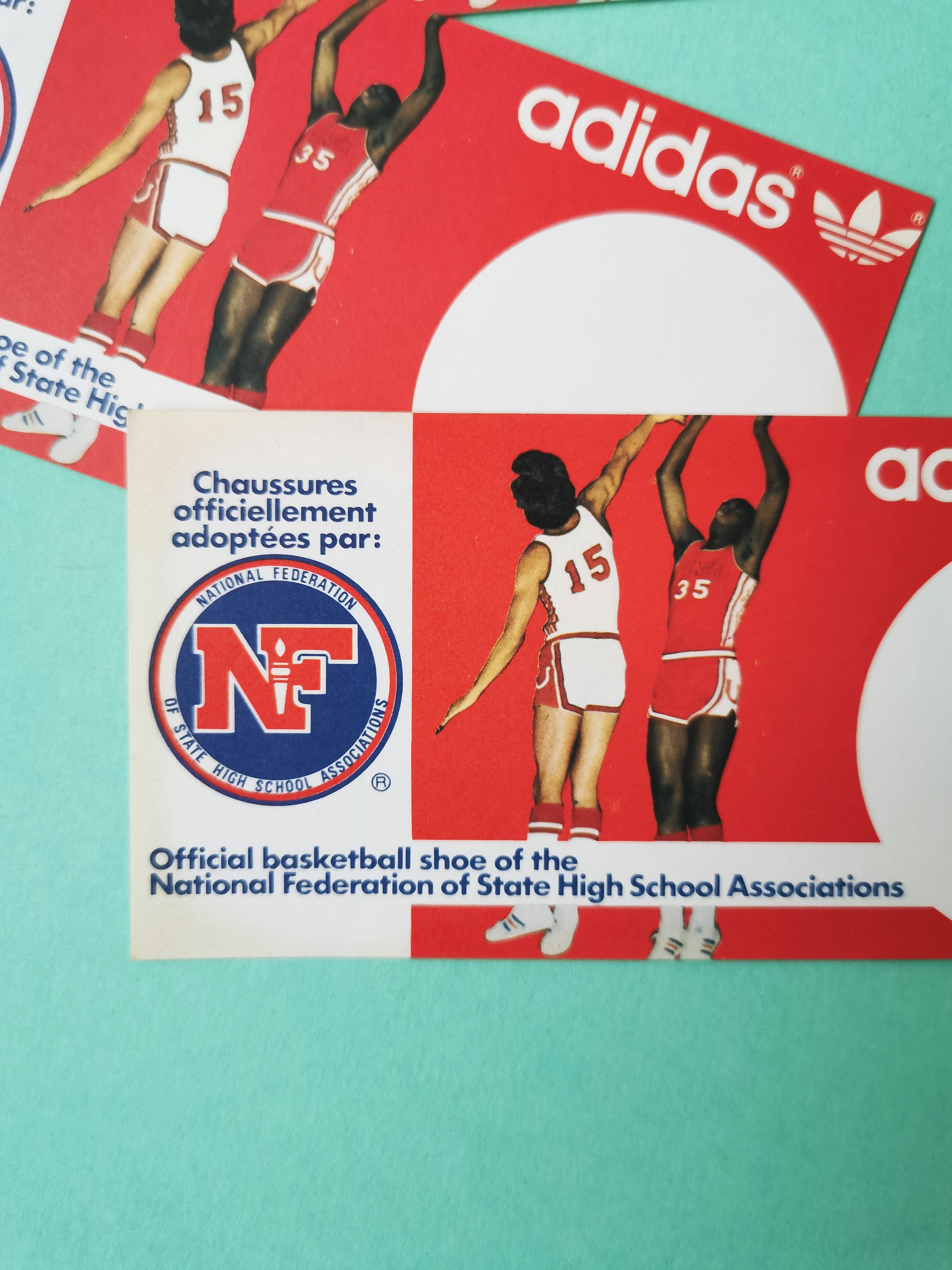 Adidas NOS 80s vintage adidas Americana box label sticker OG DS Size ONE SIZE - 4 Thumbnail