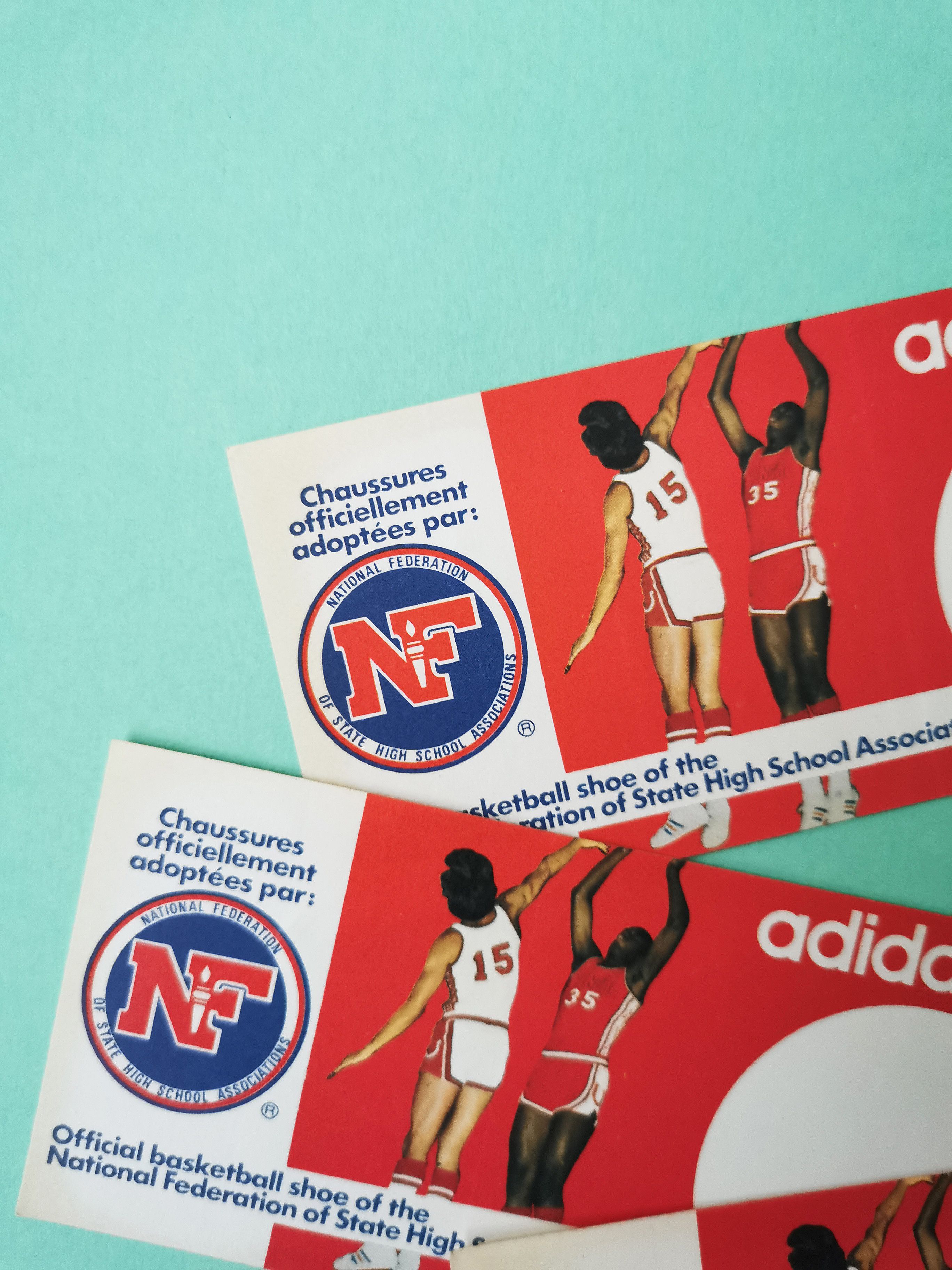 Adidas NOS 80s vintage adidas Americana box label sticker OG DS Size ONE SIZE - 3 Thumbnail