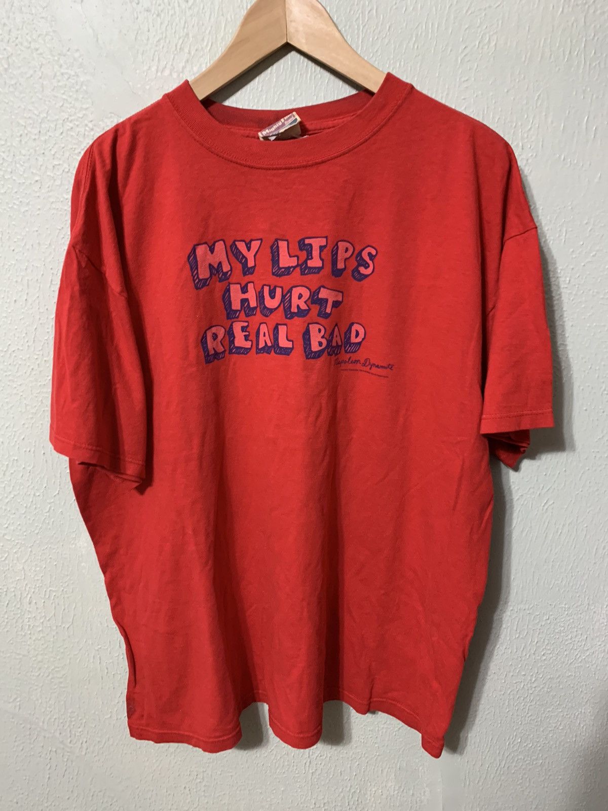 Vintage Vintage Napoleon Dynamite My Lips Hurt Tee | Grailed