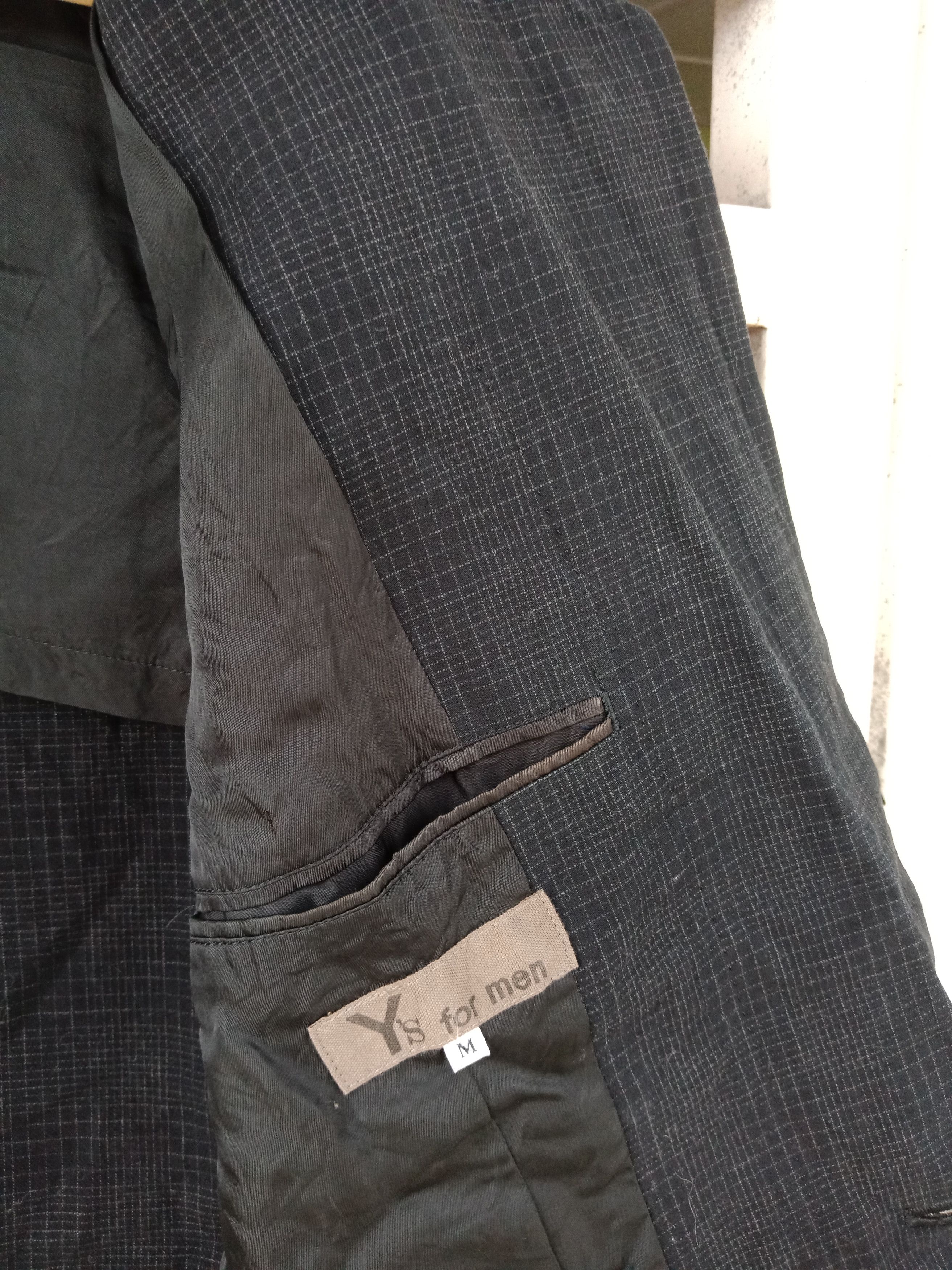 Japanese Brand × Yohji Yamamoto Yohji Yamamoto Checkered Plaid Size US M / EU 48-50 / 2 - 7 Thumbnail