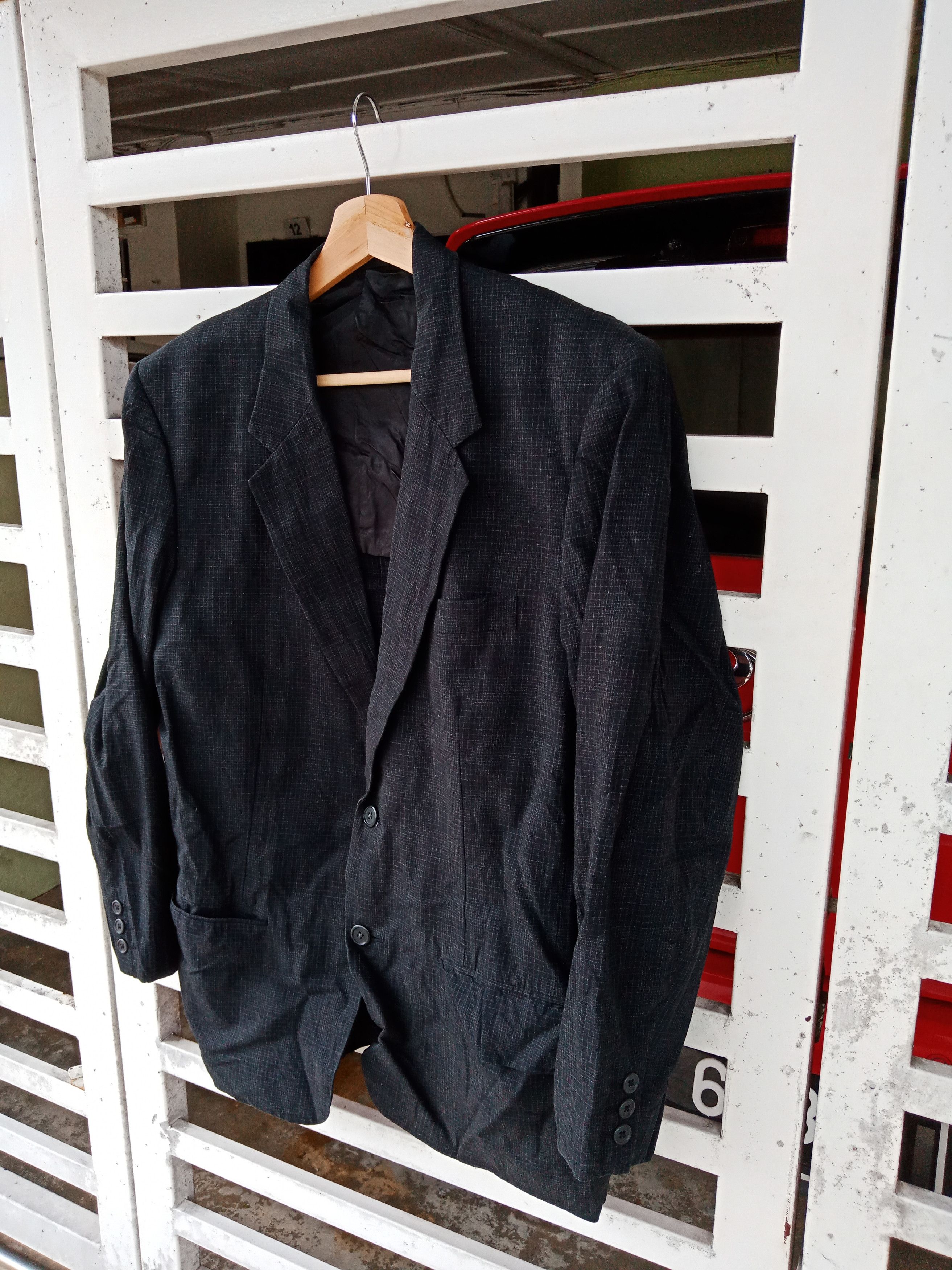 Japanese Brand × Yohji Yamamoto Yohji Yamamoto Checkered Plaid Size US M / EU 48-50 / 2 - 4 Thumbnail