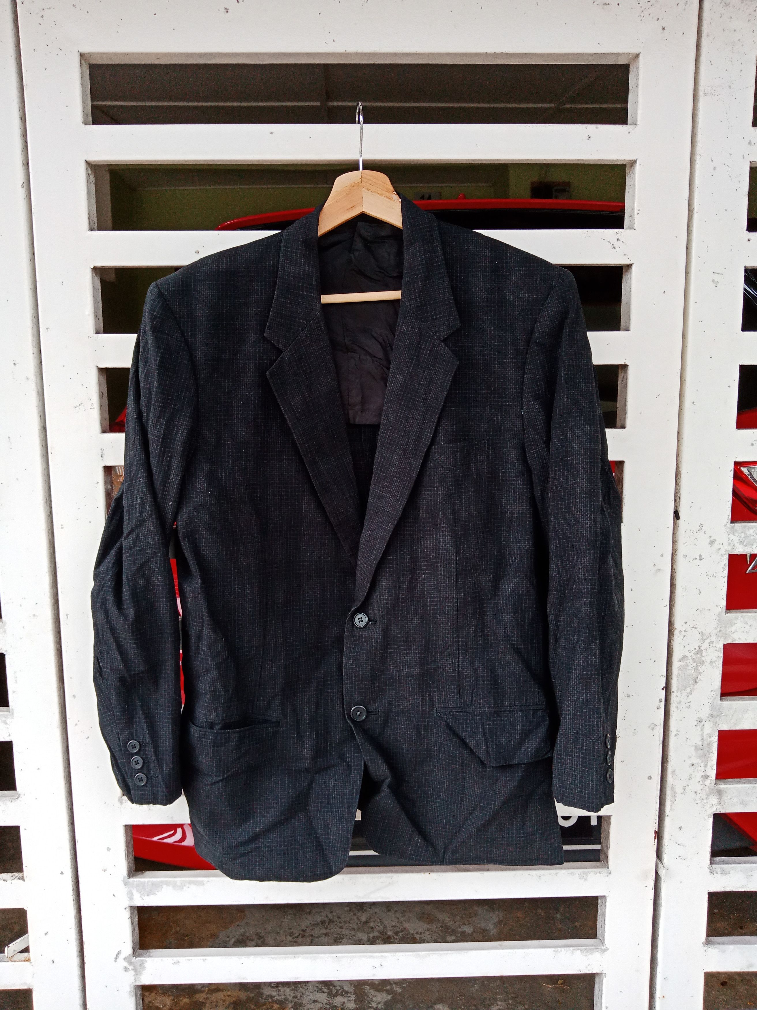 Japanese Brand × Yohji Yamamoto Yohji Yamamoto Checkered Plaid Size US M / EU 48-50 / 2 - 1 Thumbnail