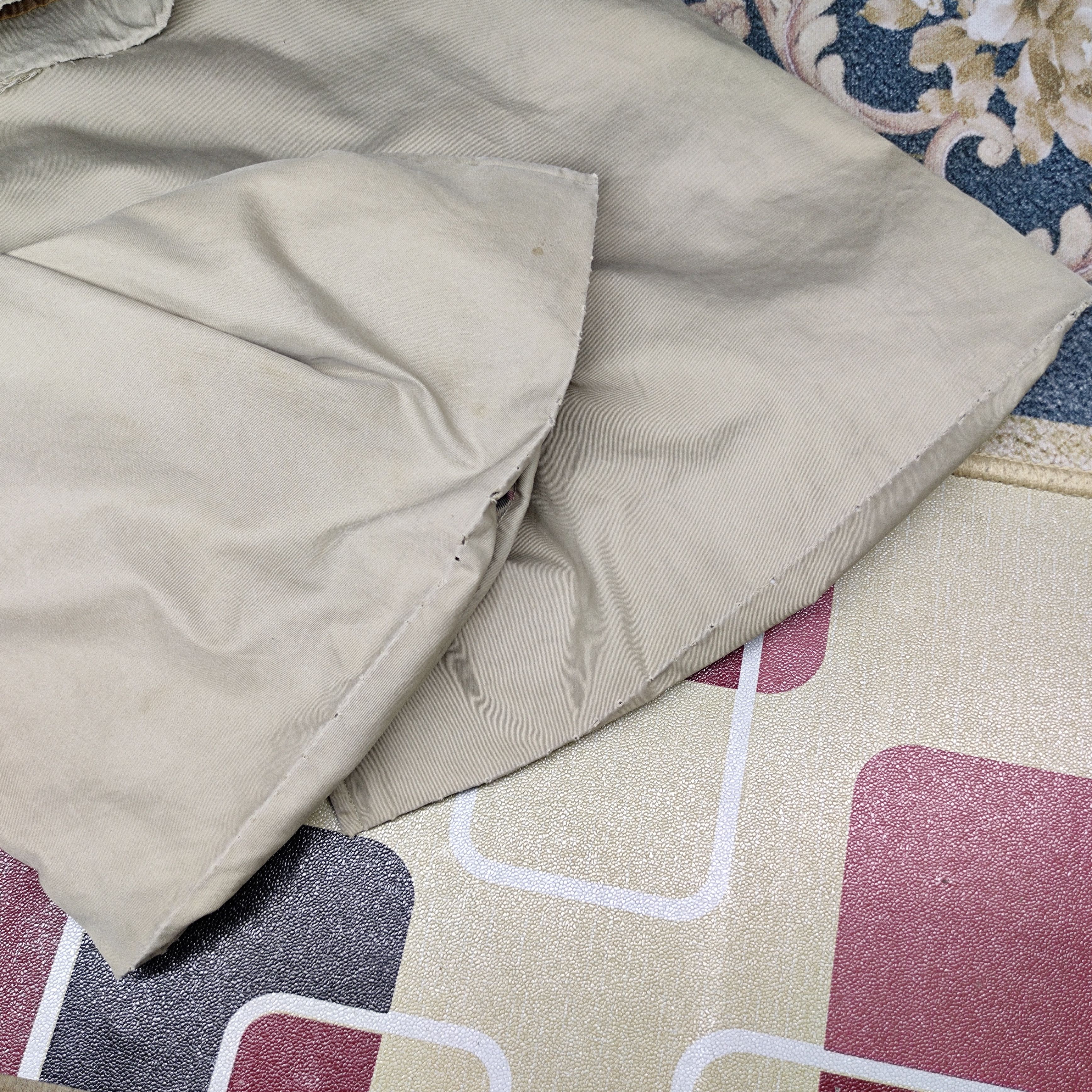 Burberry A34 vintage Burberrys trench coat jacket THRASHED Size US L / EU 52-54 / 3 - 12 Thumbnail