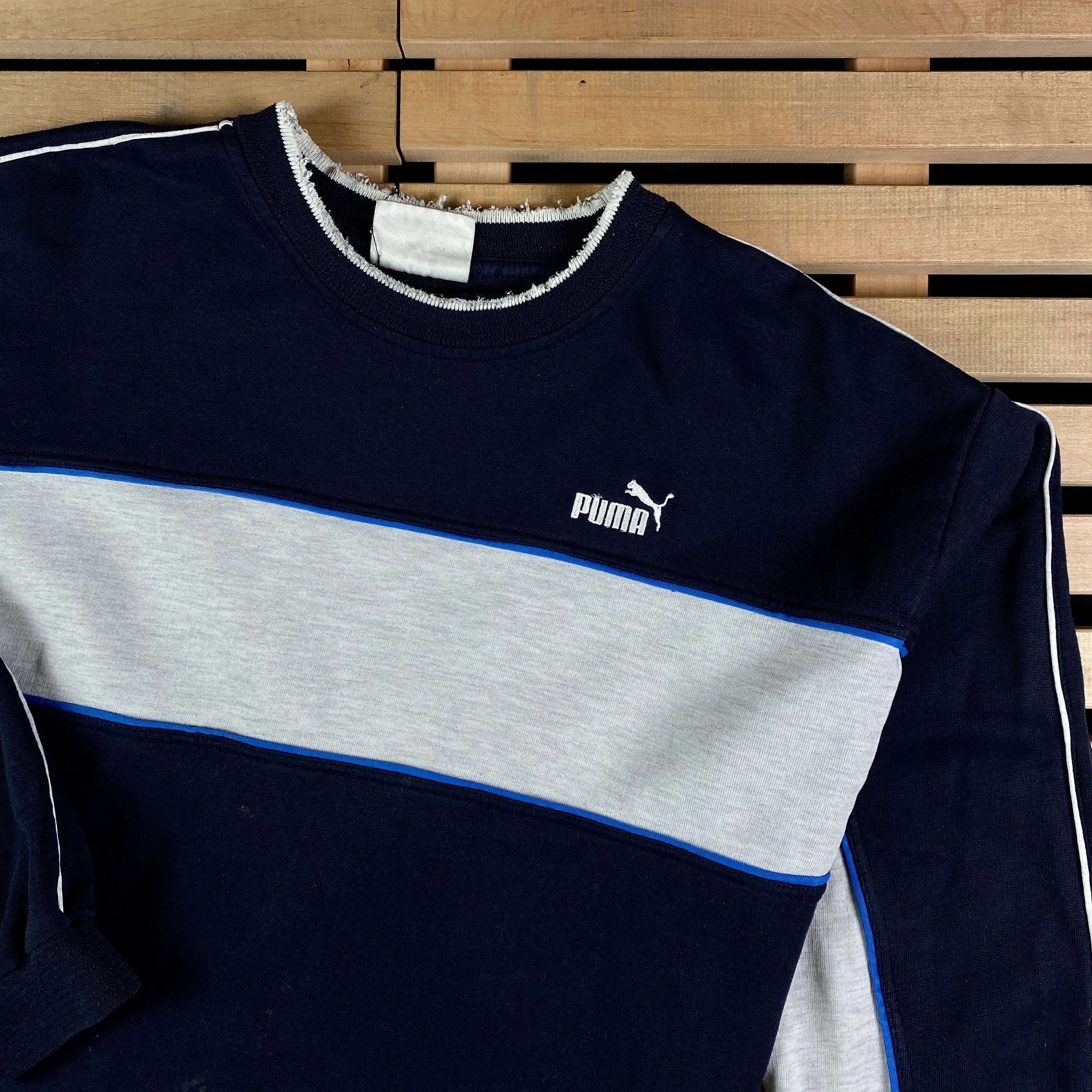 Puma × Vintage Mens Sweatshirt Long Sleeve Puma Vintage Size XL Size US XL / EU 56 / 4 - 2 Thumbnail