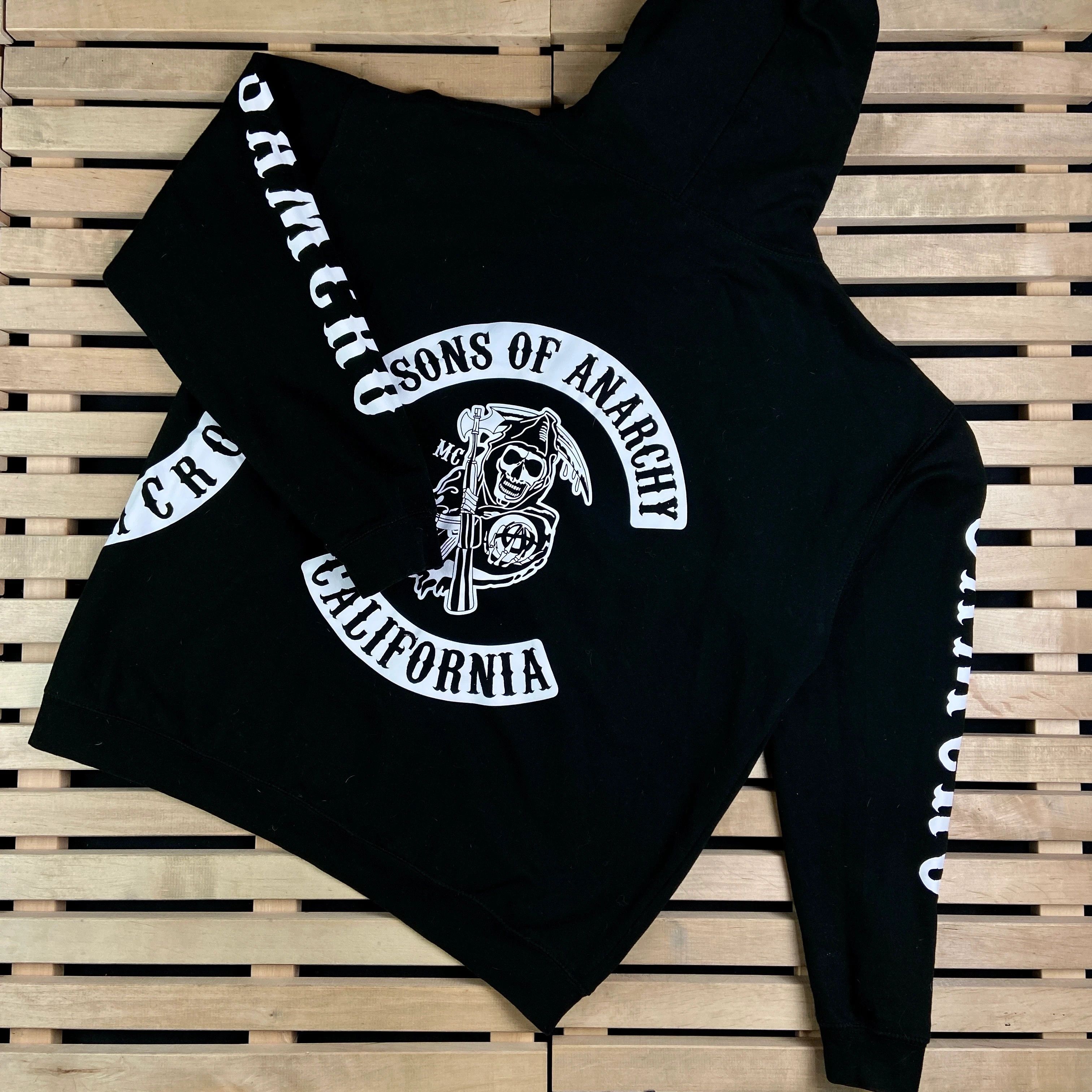Vintage Mens Hoodies Vintage Sons of Anarchy California Size XL Size US XL / EU 56 / 4 - 9 Thumbnail