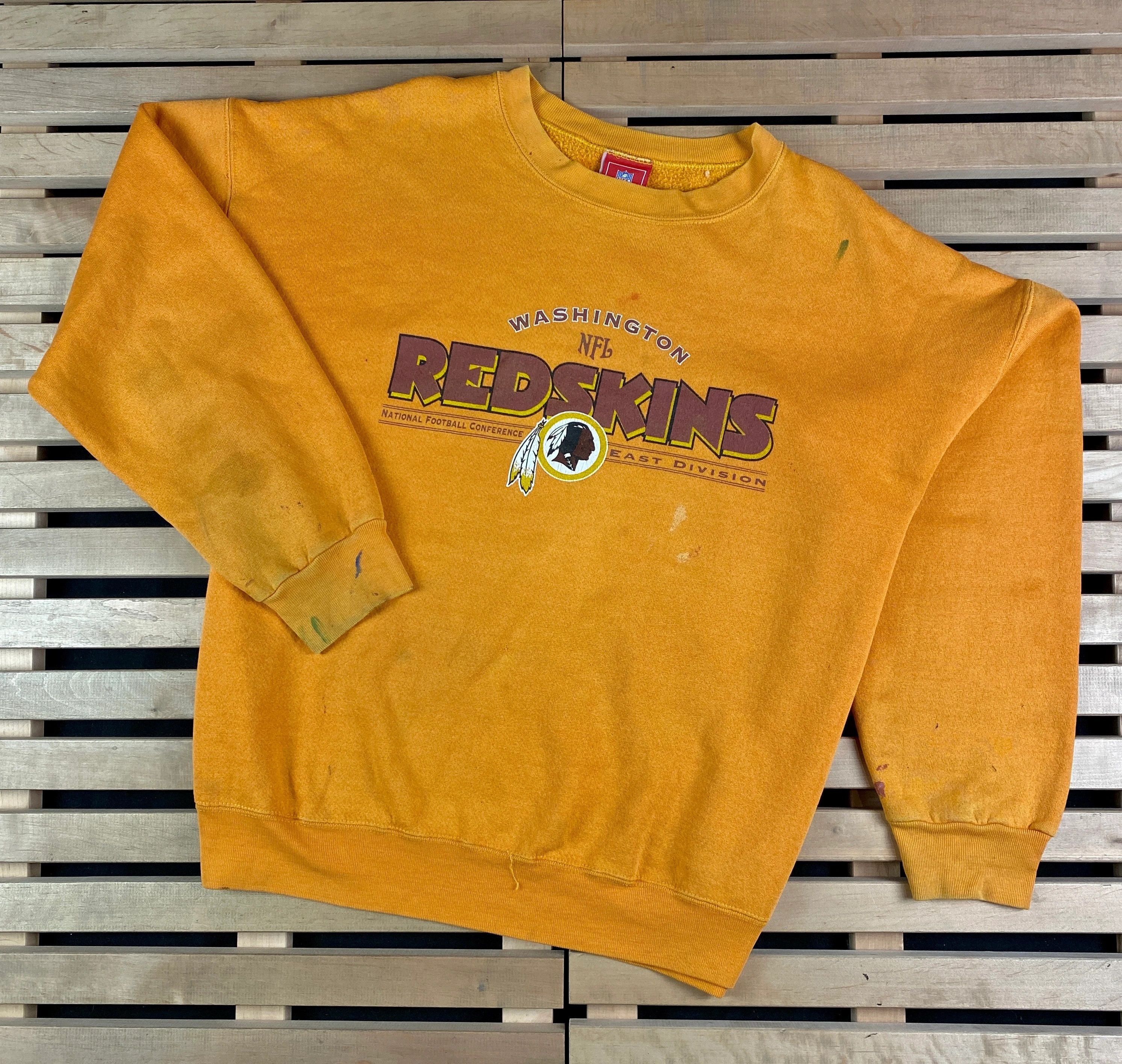 NFL × Vintage Mens Sweatshirt NFL Redskins Washington Vintage Size XL Size US XL / EU 56 / 4 - 1 Thumbnail