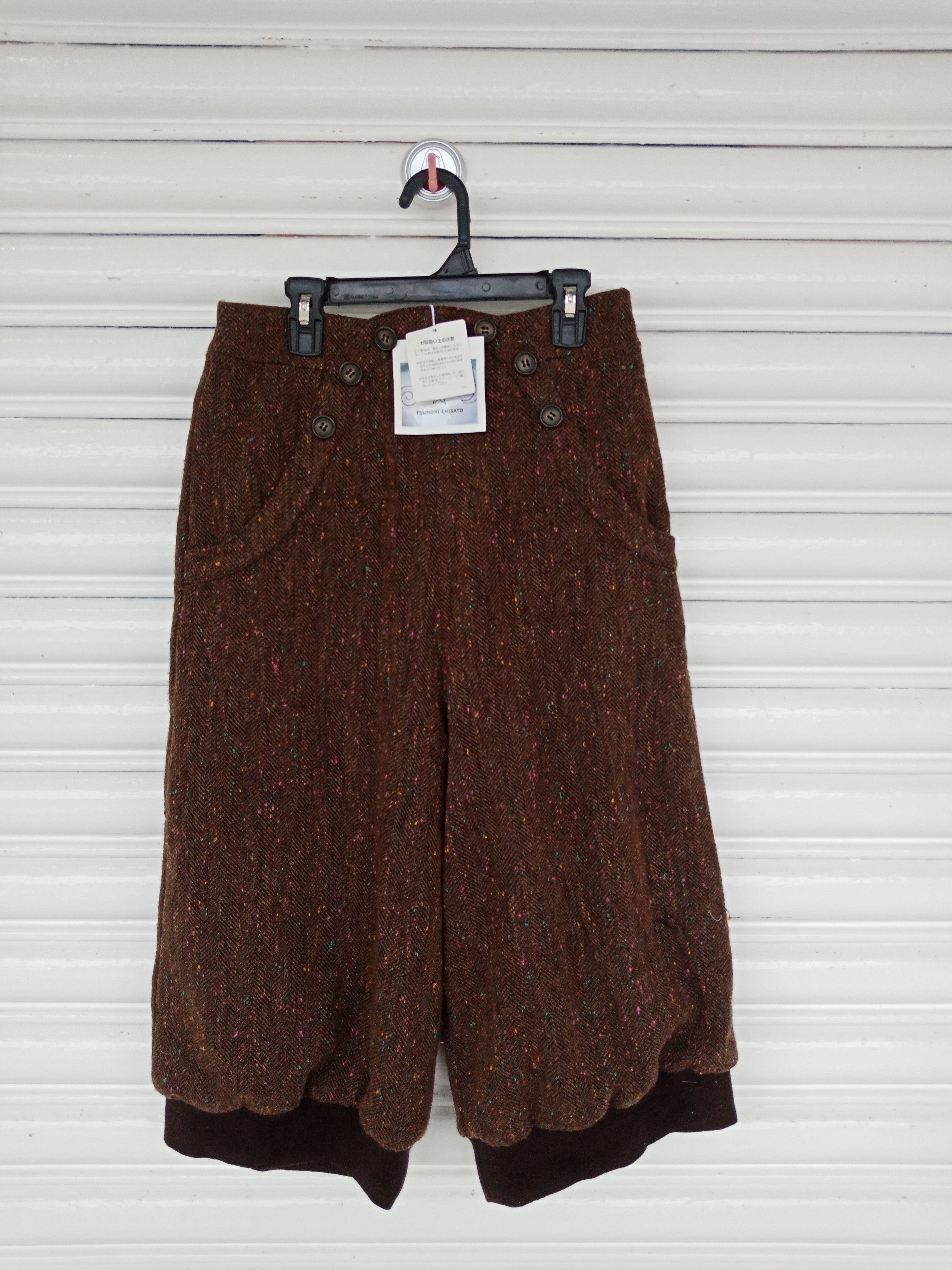 Issey Miyake Issey Miyake Malou Toffee Flowers Pants Size US 27 - 1 Thumbnail